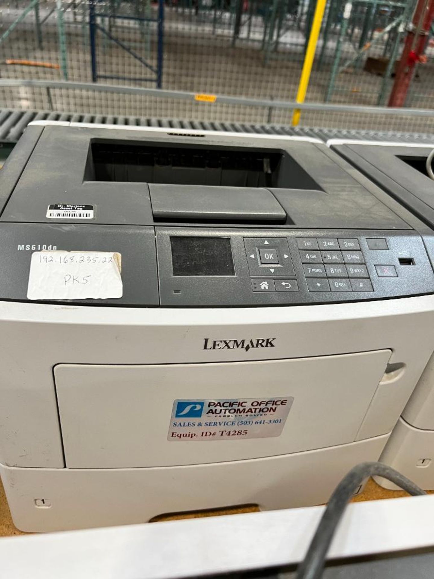 (3) Lexmark Laser Printers, Model MS610DN - Image 3 of 3