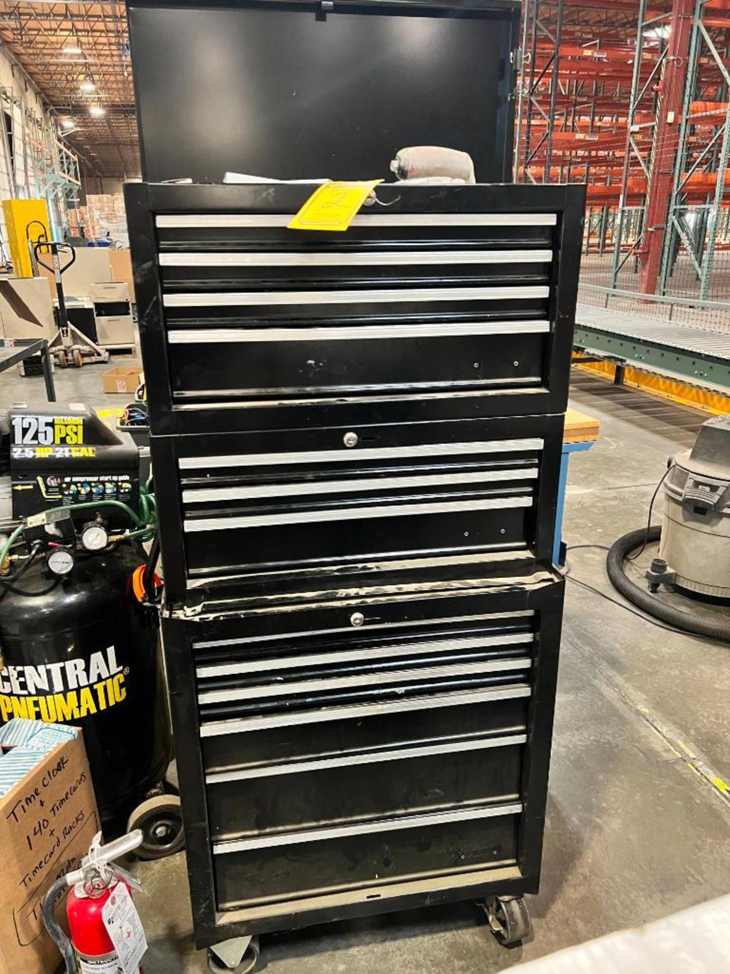 Rolling 13-Drawer Toolbox w/ Content of Assorted Tools