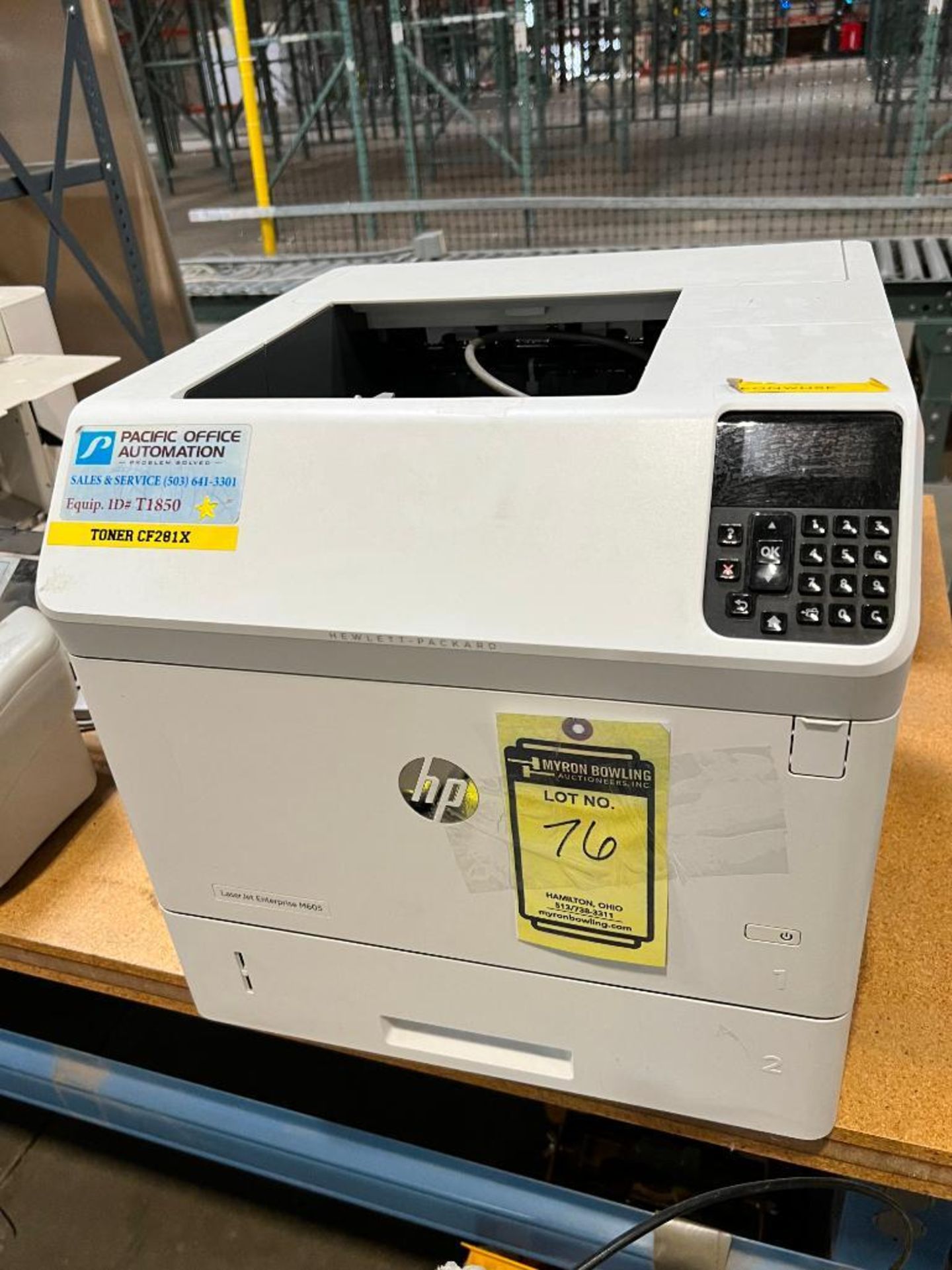 (5) Printers; (1) HP Printer, (1) Ricoh Infoprint Solution Model 1832, (1) Hewlett-Packard Officejet - Image 4 of 5