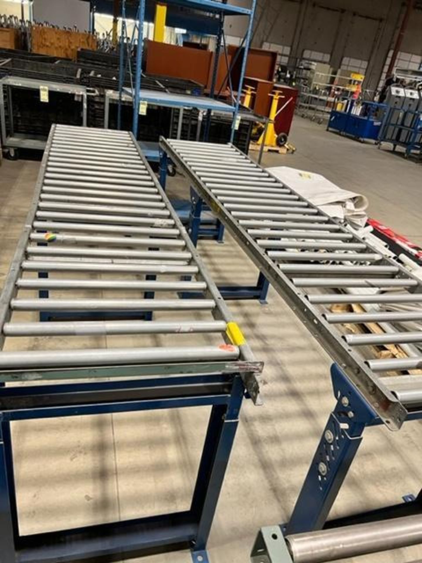 (9) Sections of Rolling Conveyors - Image 6 of 6