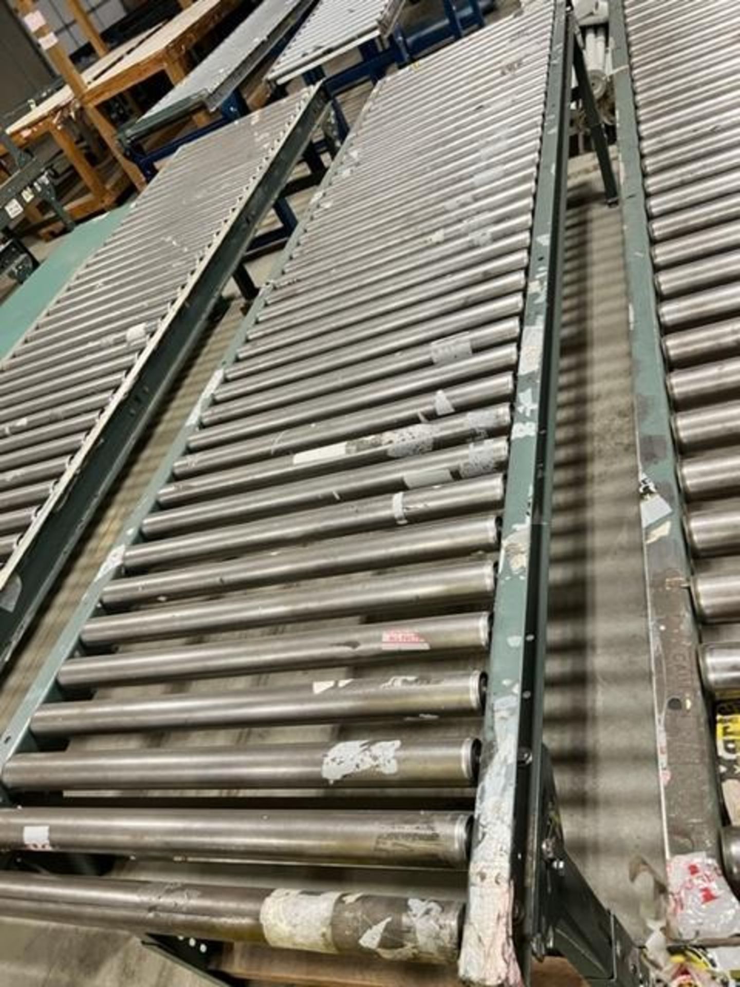 (9) Sections of Rolling Conveyors - Image 2 of 6
