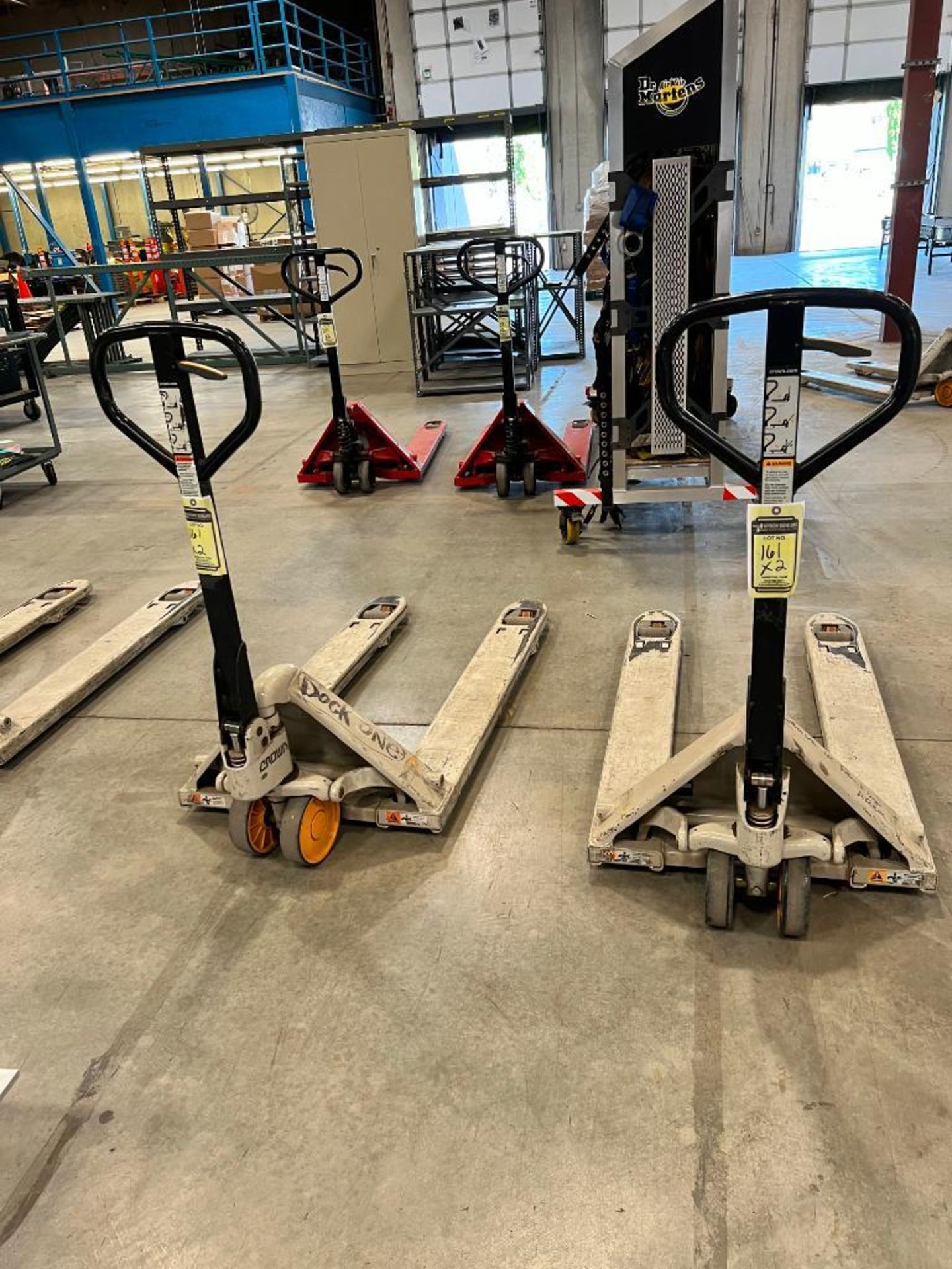 (2) Crown 5,500 Lb. Pallet Jack