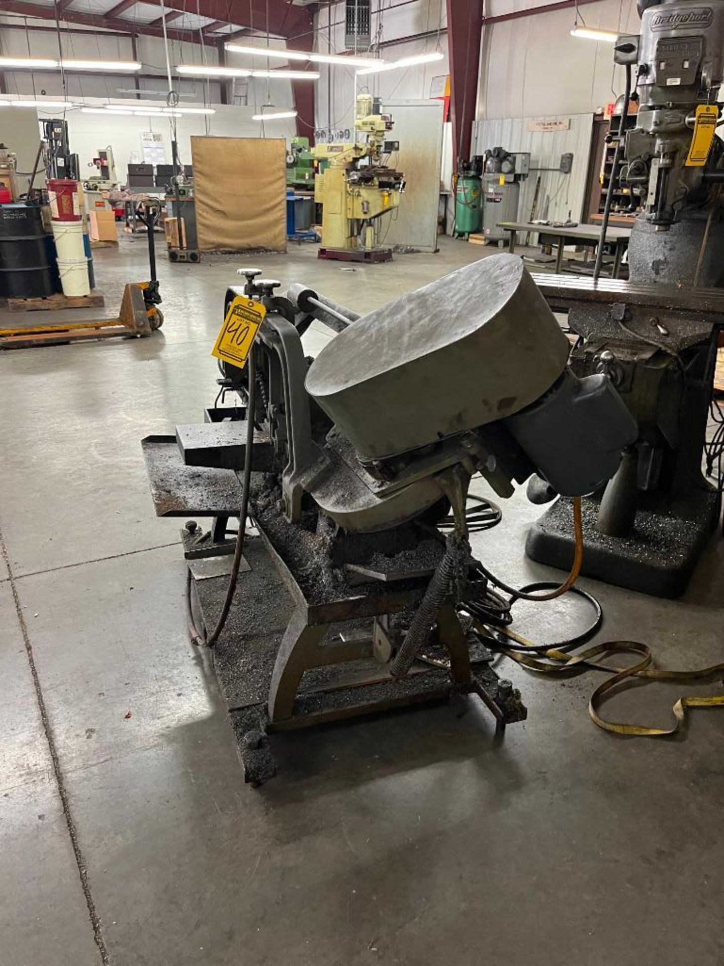 auto drop horizontal band saw, s/n 101508, 18" throat - Image 3 of 3