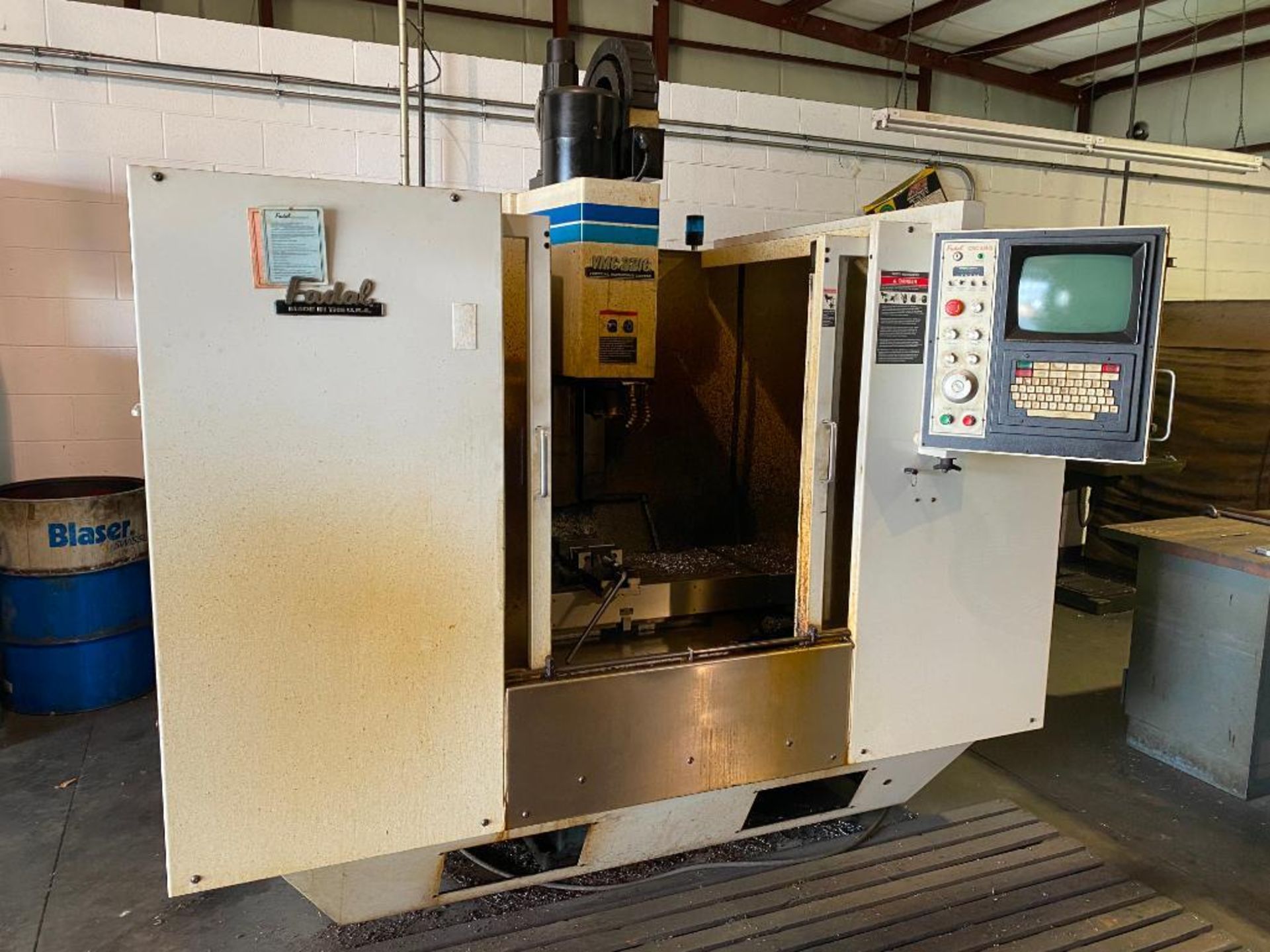 1995 Fadal vmc-2216 CNC vertical machining center, model 904-1, s/n 9512532, Fadal cnc 88hs control, - Image 7 of 7