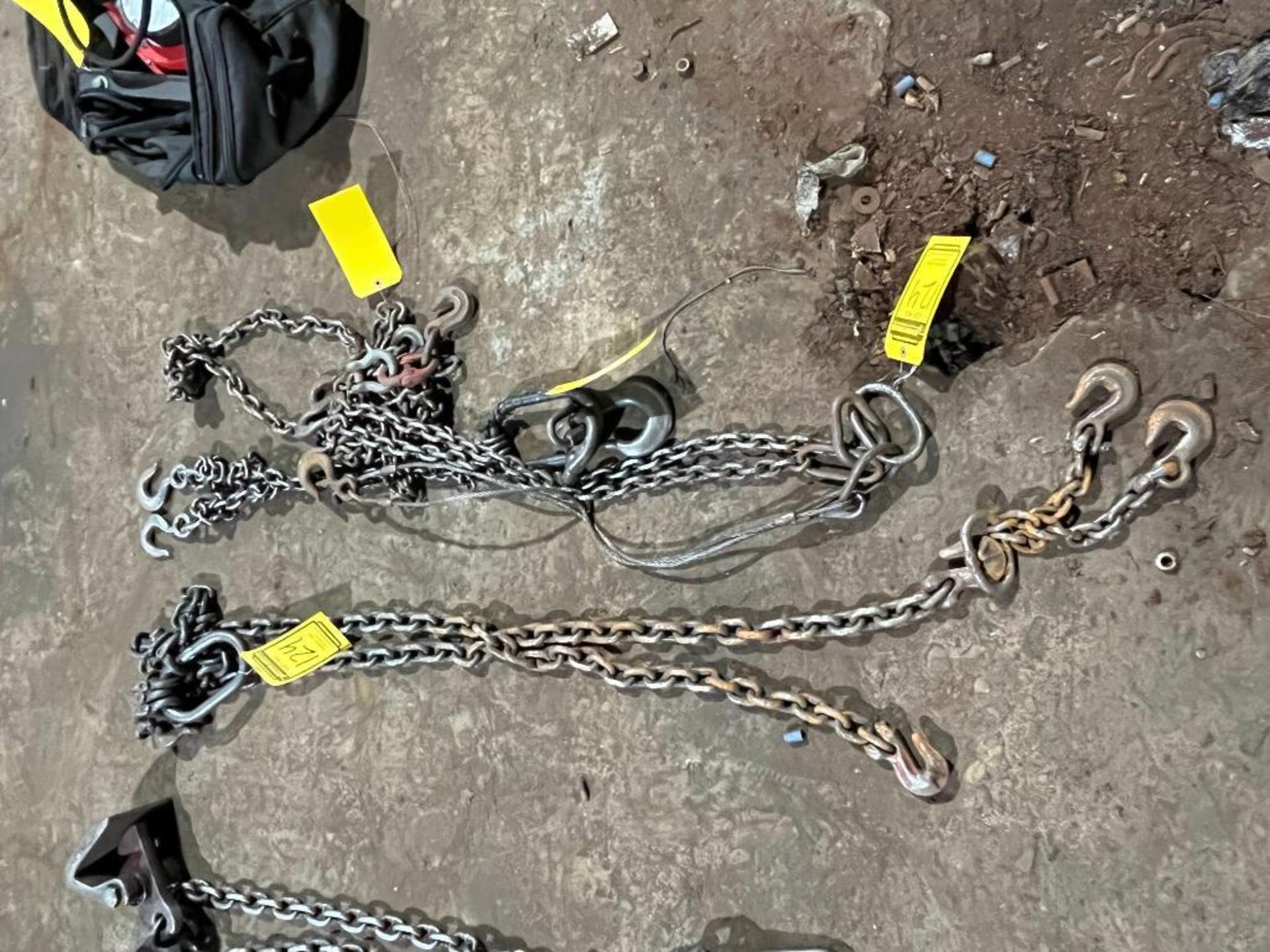 assorted light duty chain rigging