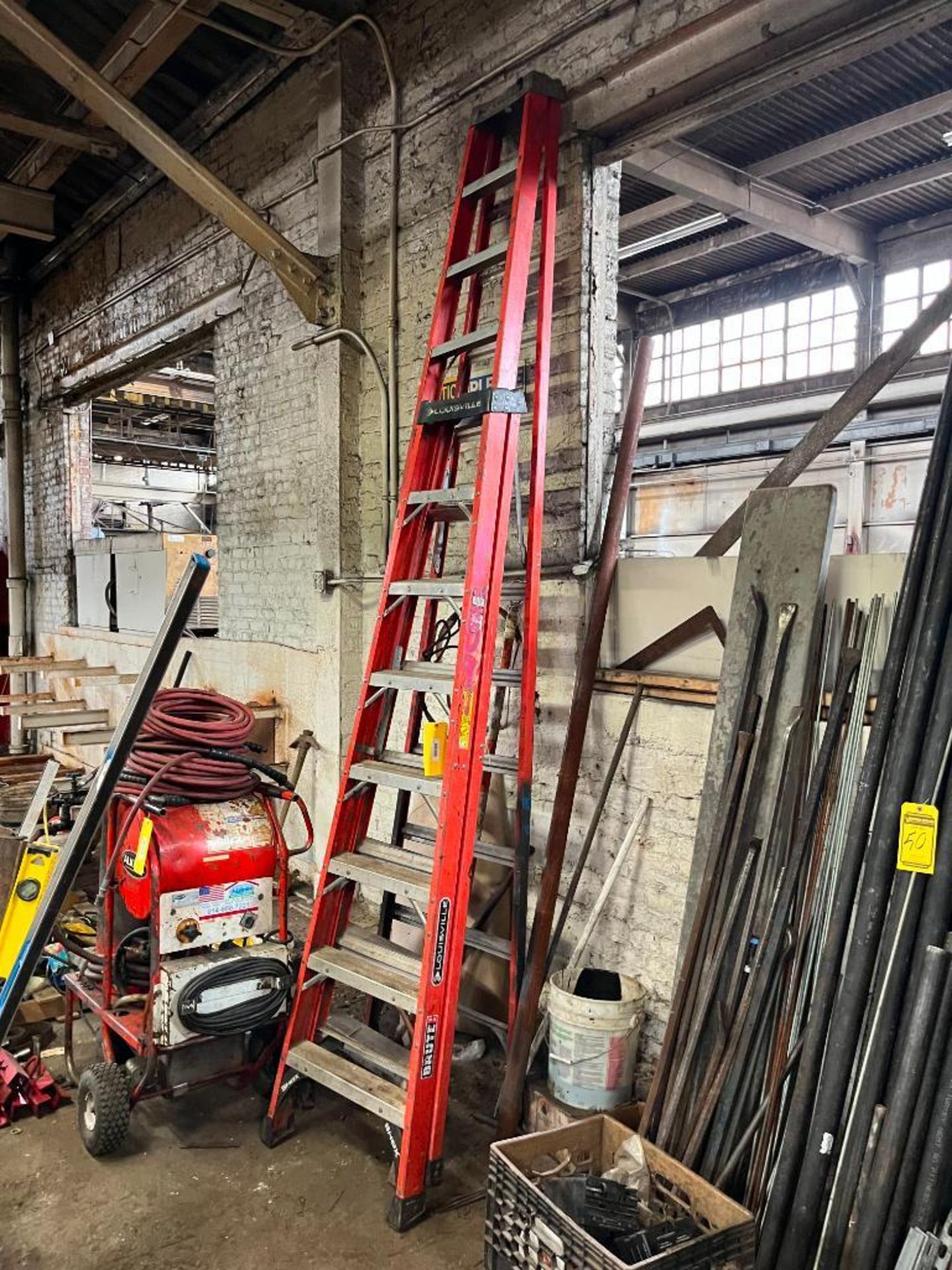 (2) step ladders: 12' & 8'