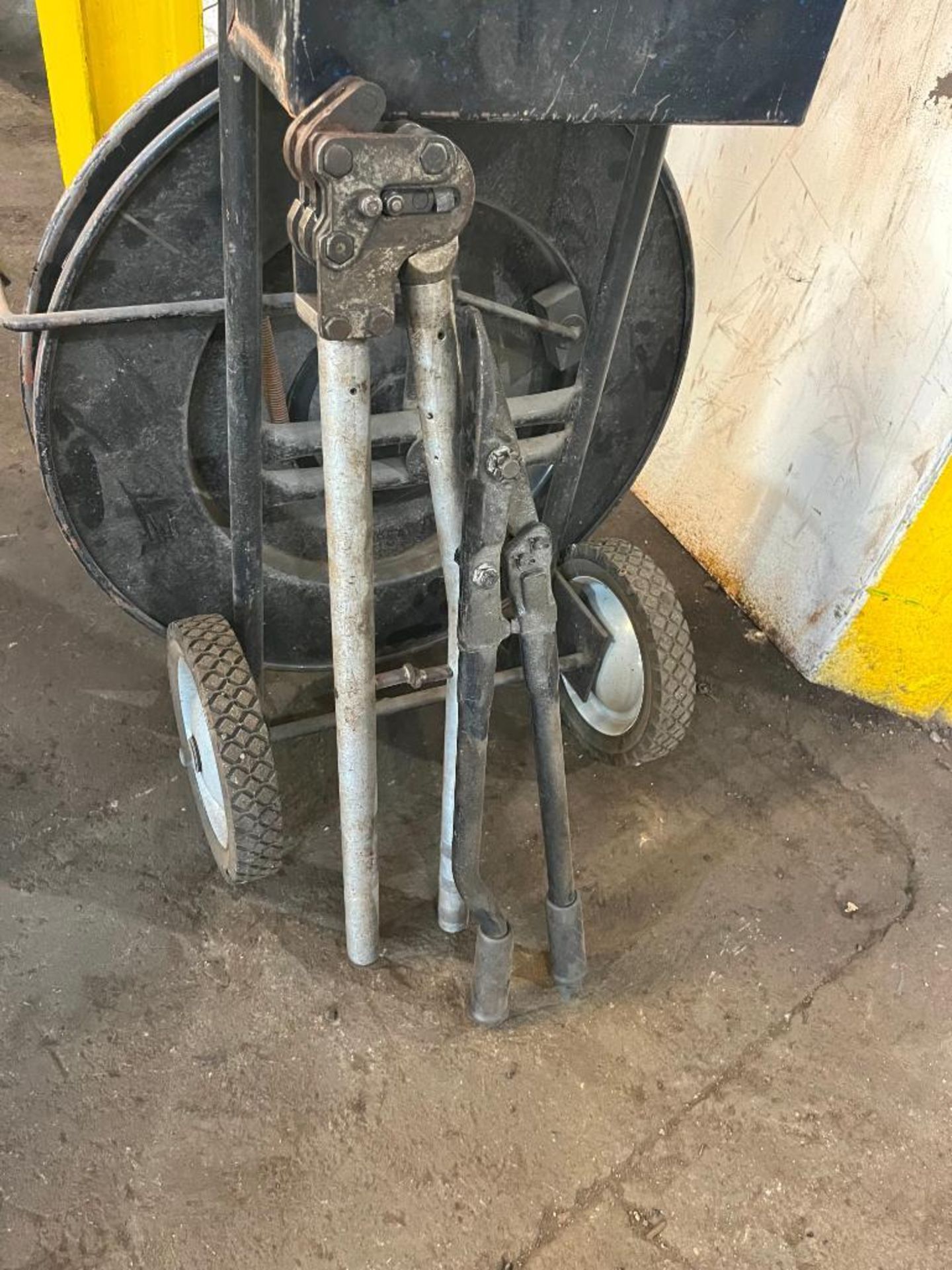 steel banding cart & set of tools - Image 2 of 3