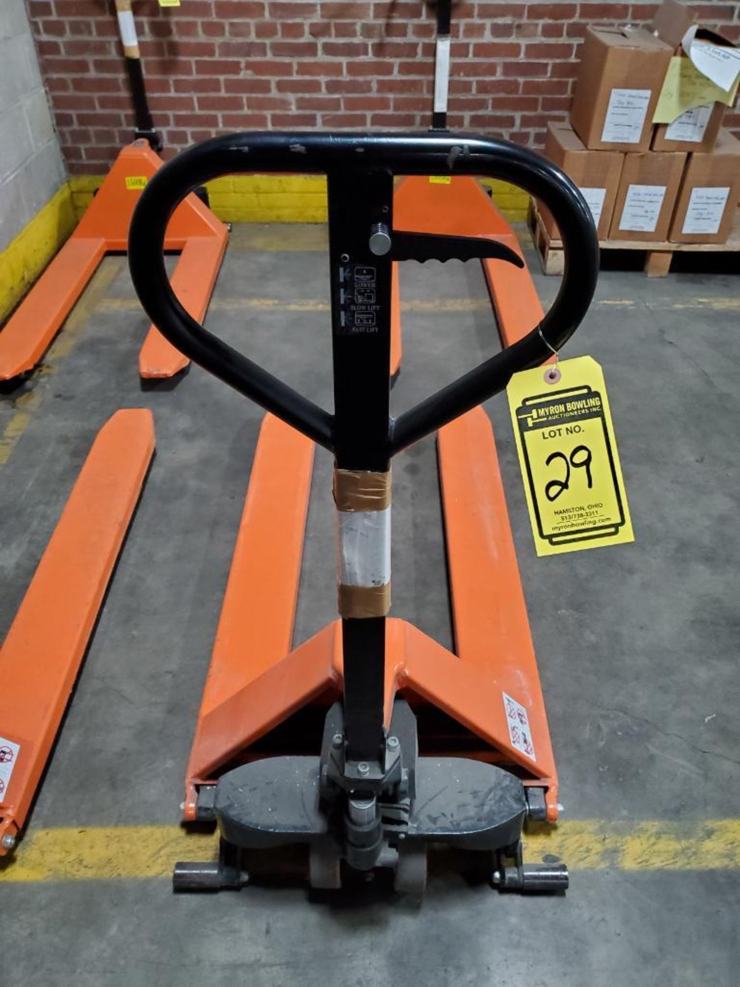 Zenith 2,200 Lb. Scissor Lift Pallet Jack, Slow/Fast Lift Function - Image 3 of 3