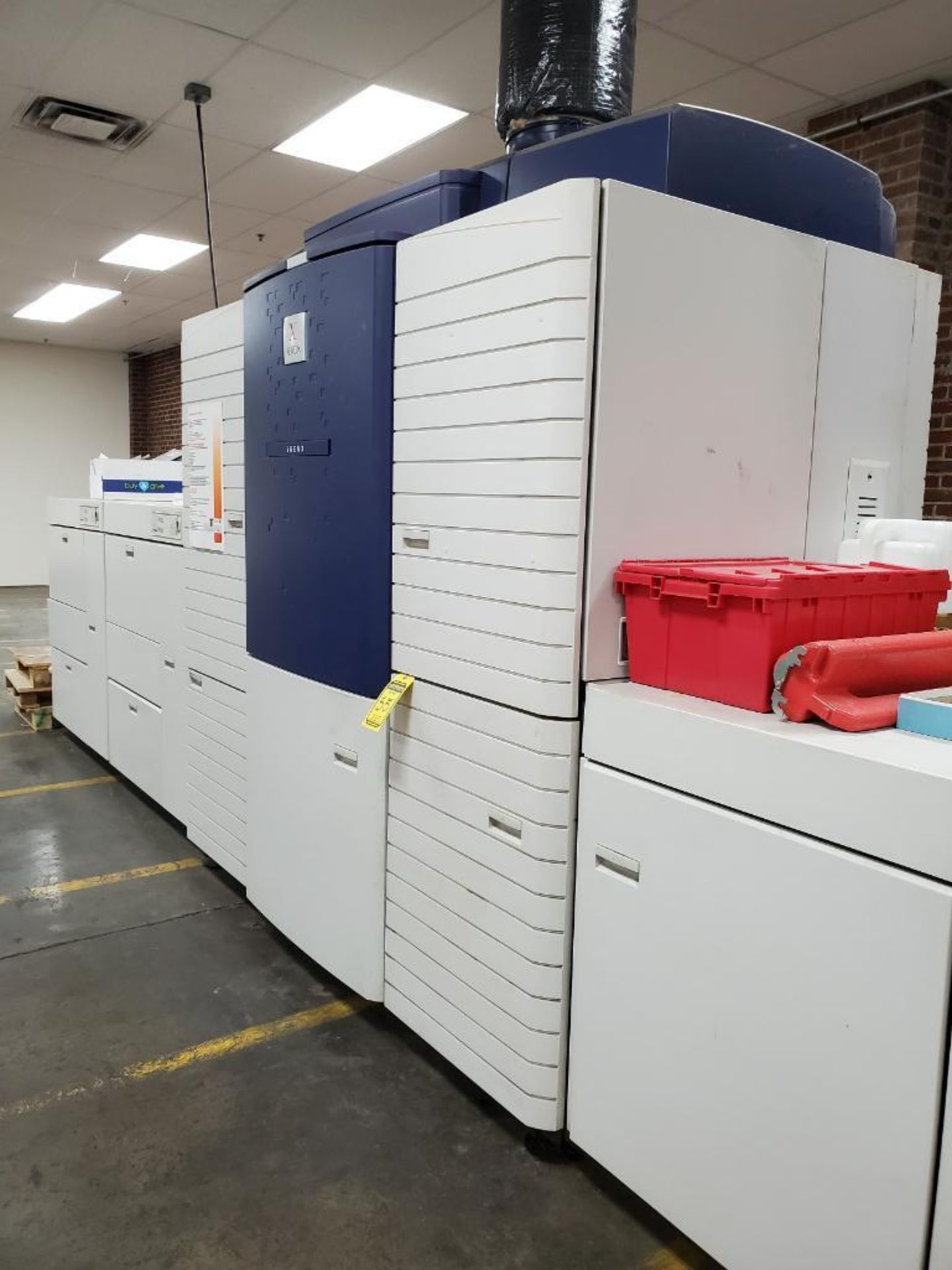 Xerox iGen3 Digital Production Press, Processor s/n CC9150978, Product Identifier Number VVC-2 (Mach - Image 9 of 17