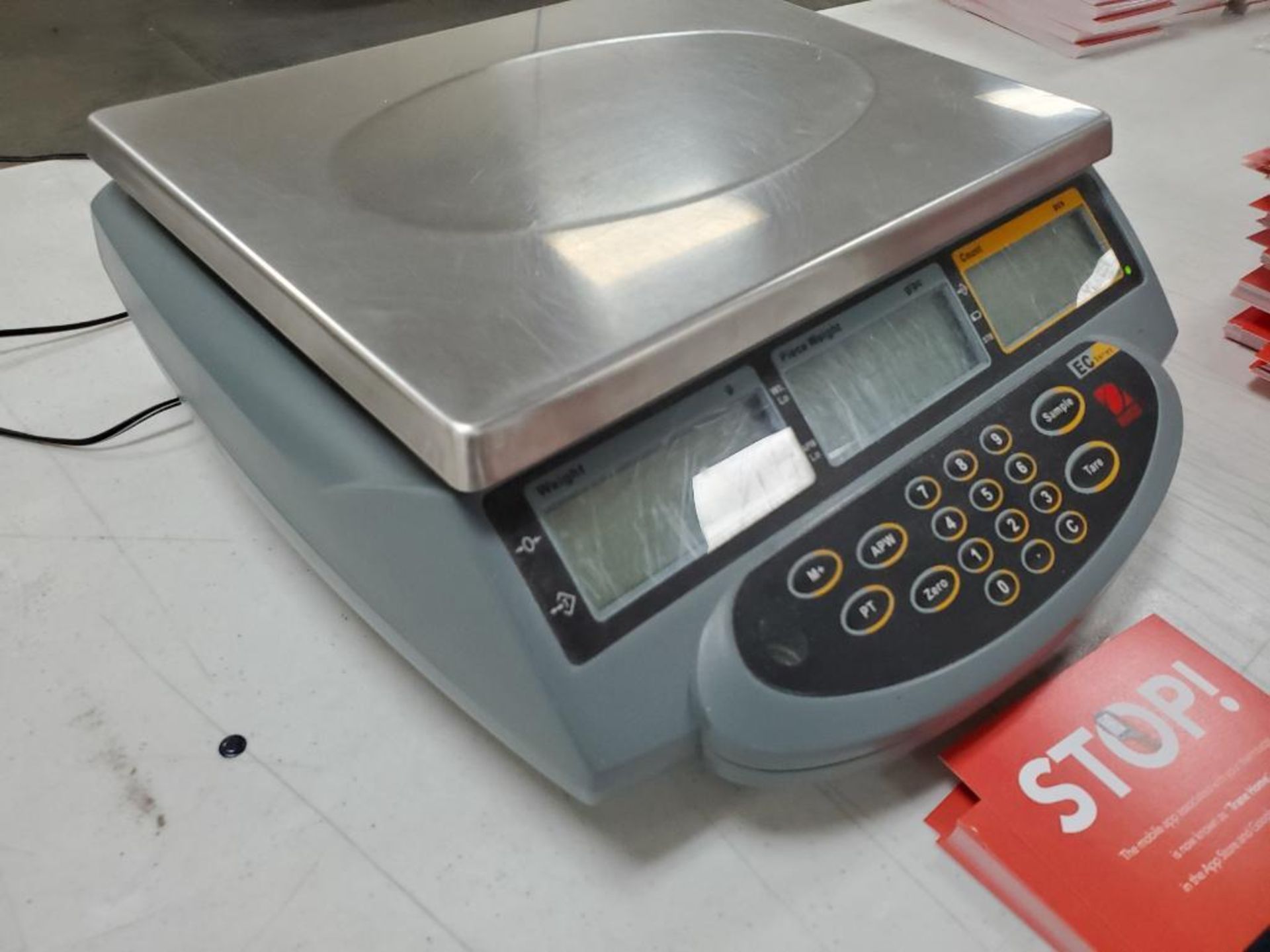 Ohaus EC Series Digital Scale/Counter, 14" X 12" Table - Image 2 of 4