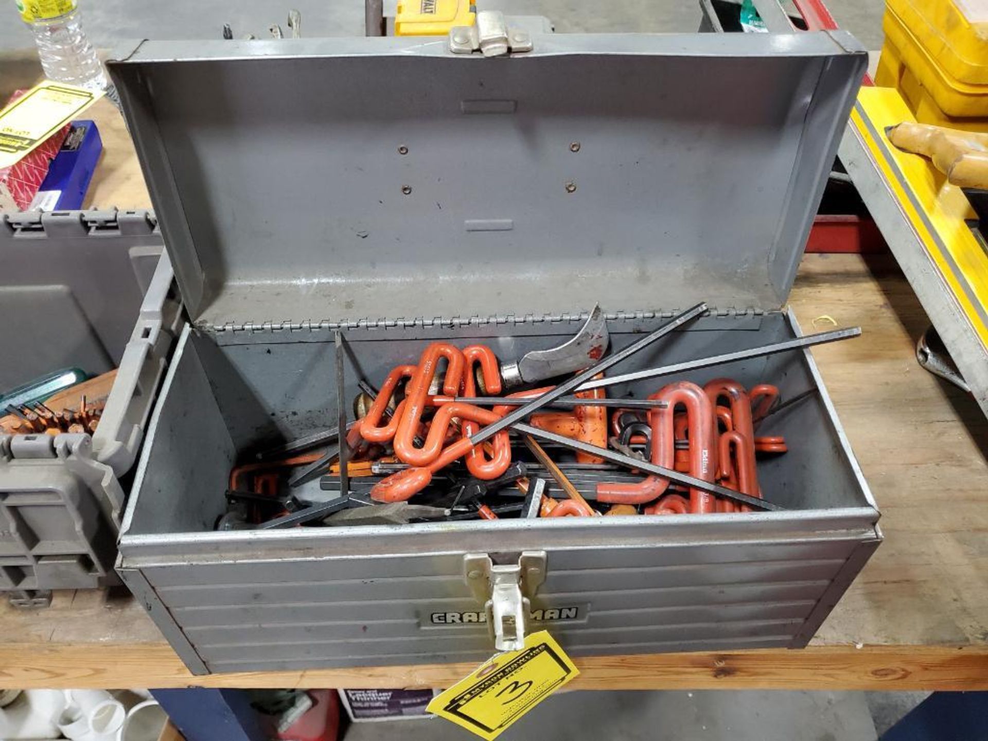 Toolbox & Containers Of Allen Wrenches, Allen Screw Drivers, Handle Wrenches, & Assorted - Image 6 of 6