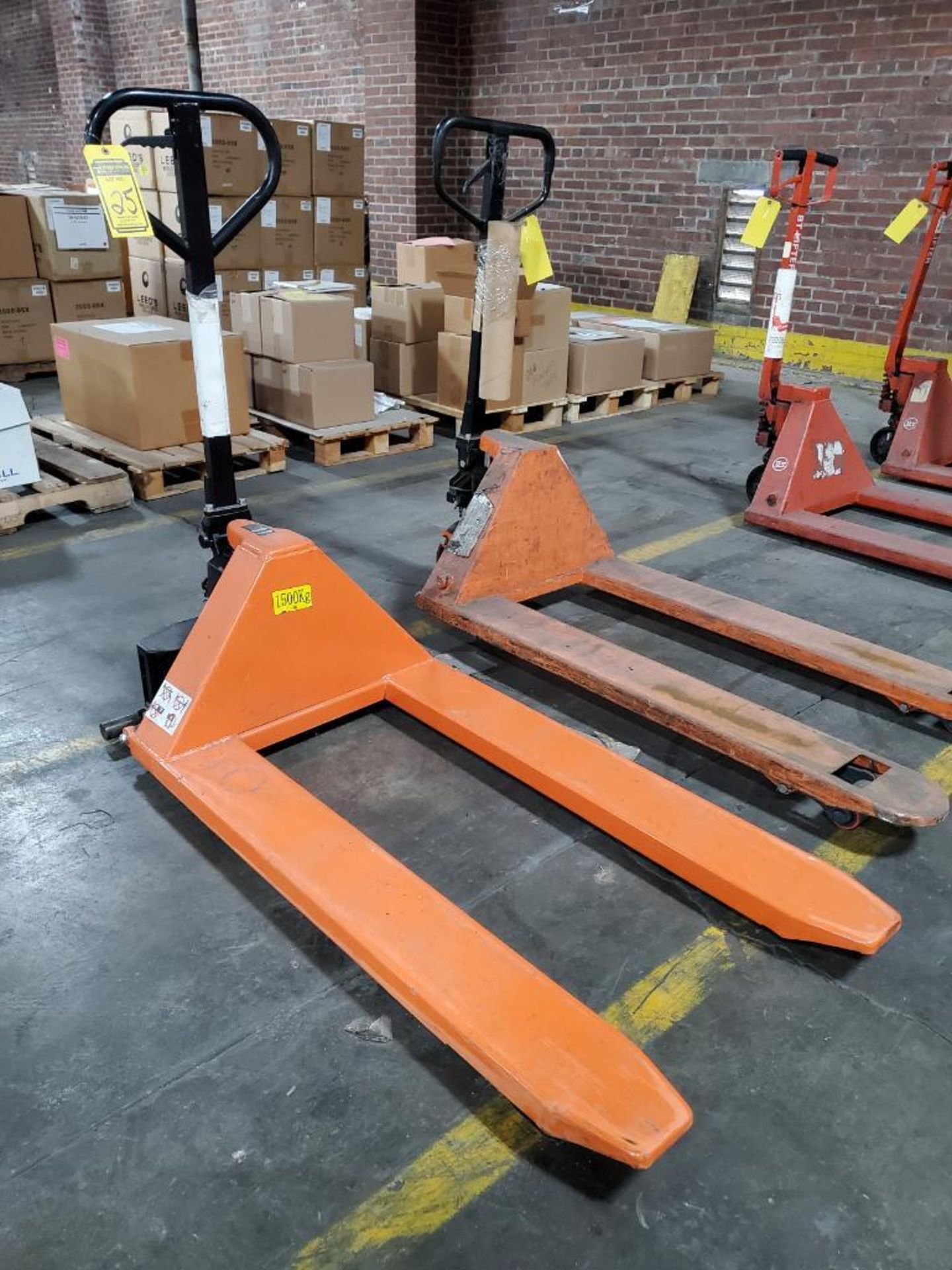 Zenith 2,200 Lb. Scissor Lift Pallet Jack, Slow/Fast Lift Function - Image 2 of 4