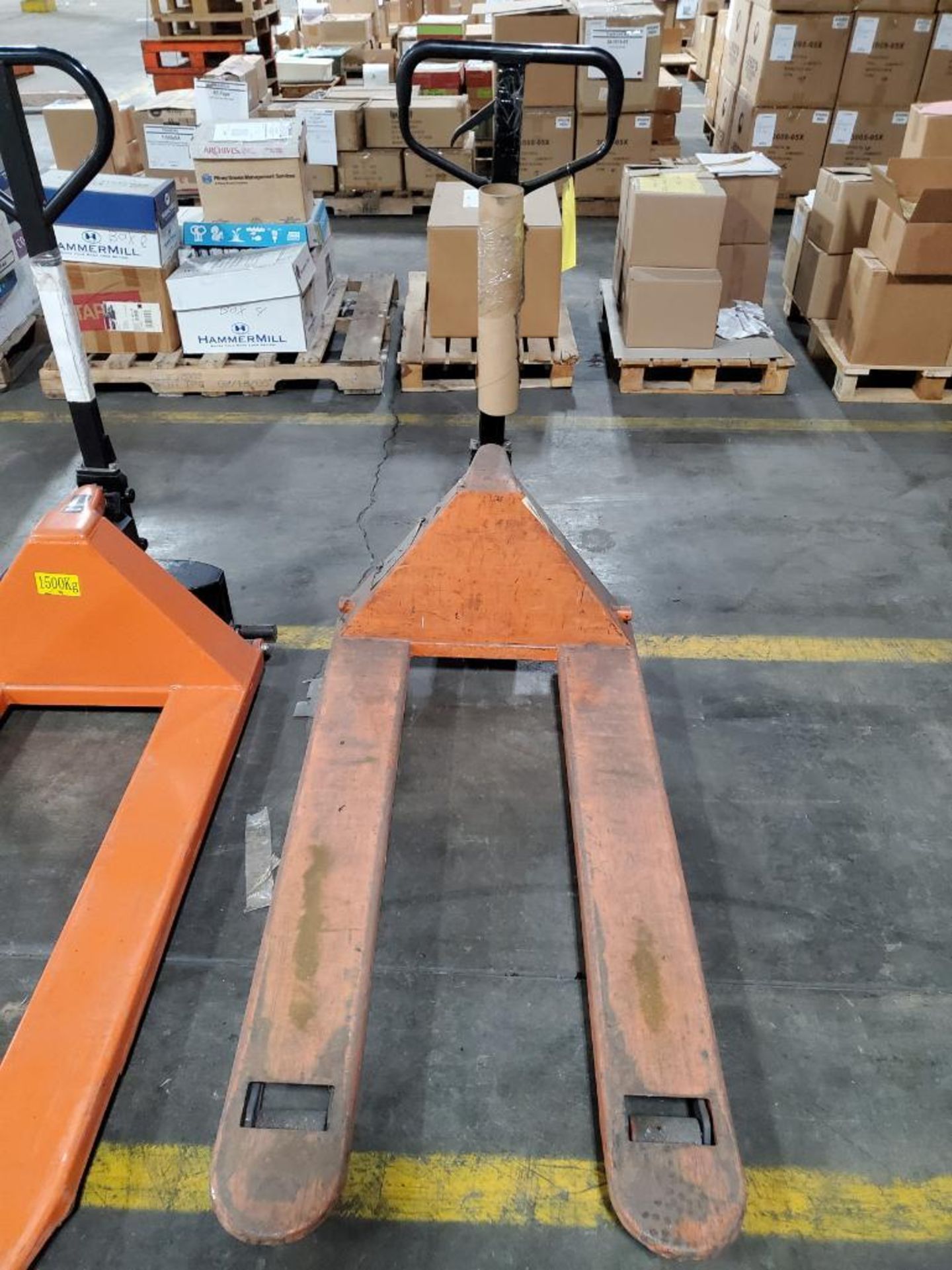 Central Hydraulics 4,000 Lb. Hydraulic Pallet Jack, 47-1/2" Forks - Image 3 of 3