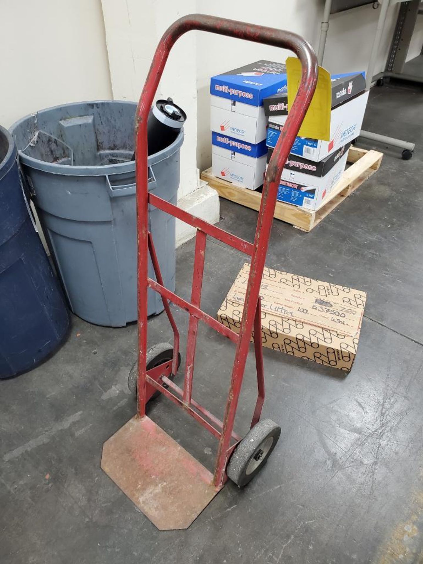 U-Haul Appliance Dolly, 2-Wheel Hand Truck, & (2) 4-Wheel Flat Carts w/ Steel Casters - Image 6 of 7