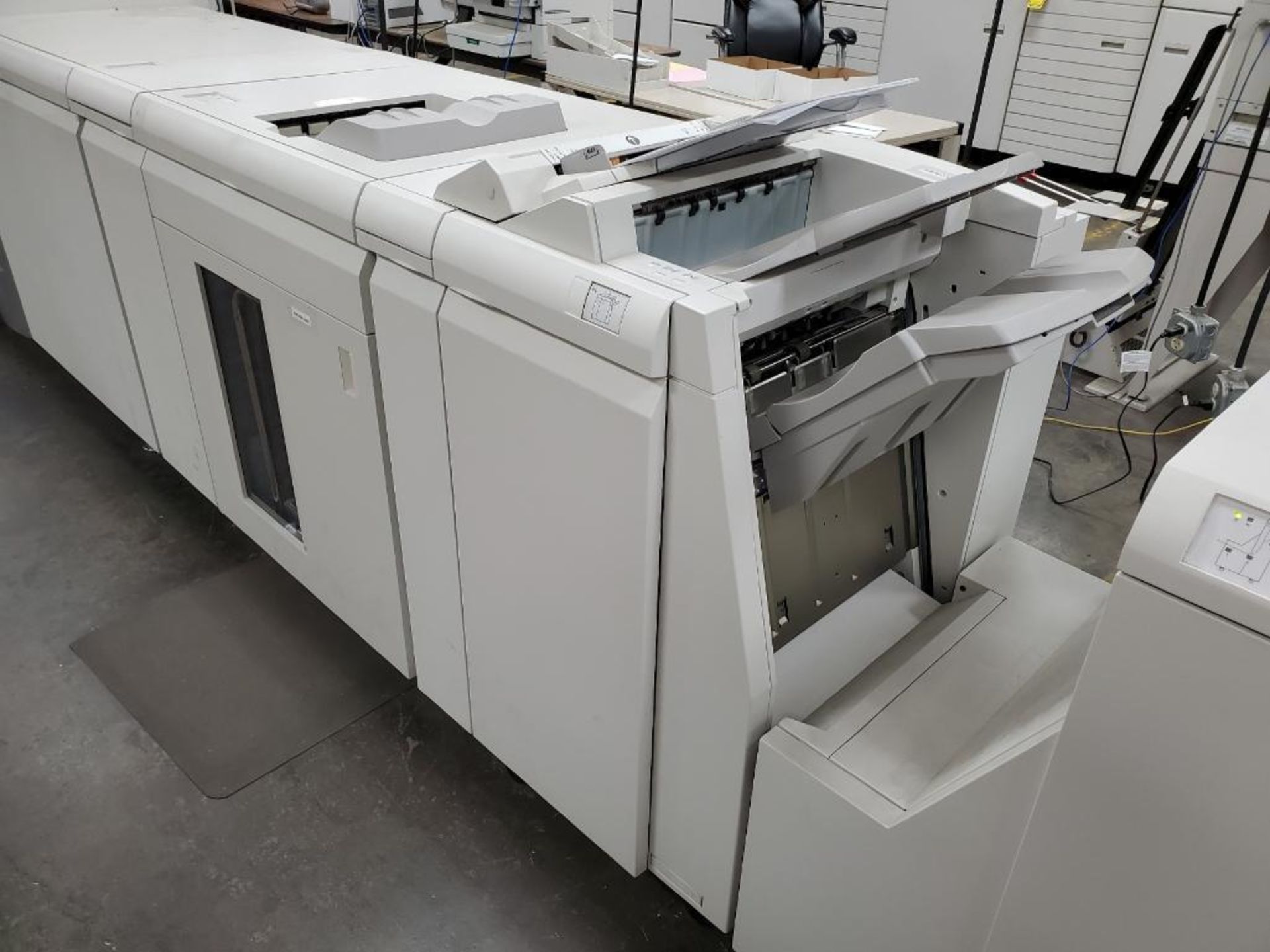 2012 Xerox Color 1000 Press Printer, Plockmatic Pro 50 Production Booklet Maker Finisher, Stacker Ca - Image 9 of 21