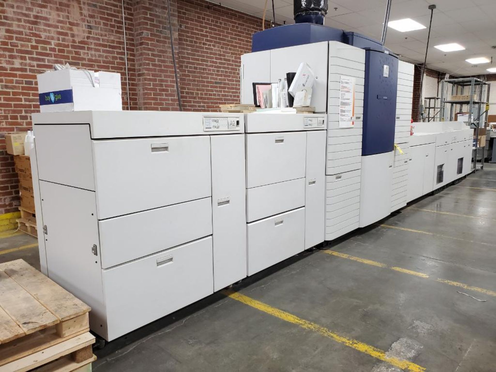 Xerox iGen3 Digital Production Press, Processor s/n CC9150978, Product Identifier Number VVC-2 (Mach - Image 4 of 17