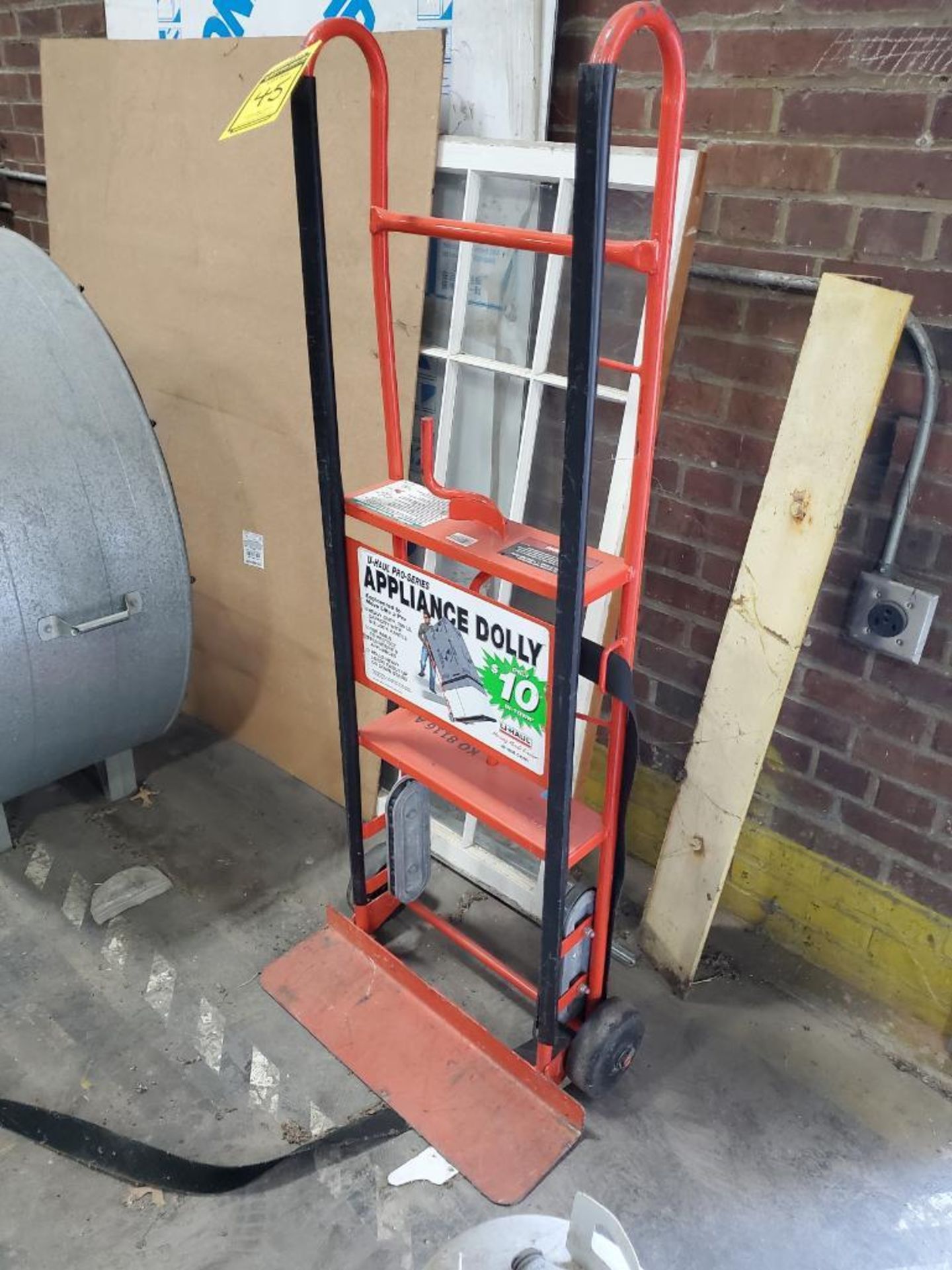 U-Haul Appliance Dolly, 2-Wheel Hand Truck, & (2) 4-Wheel Flat Carts w/ Steel Casters - Image 3 of 7