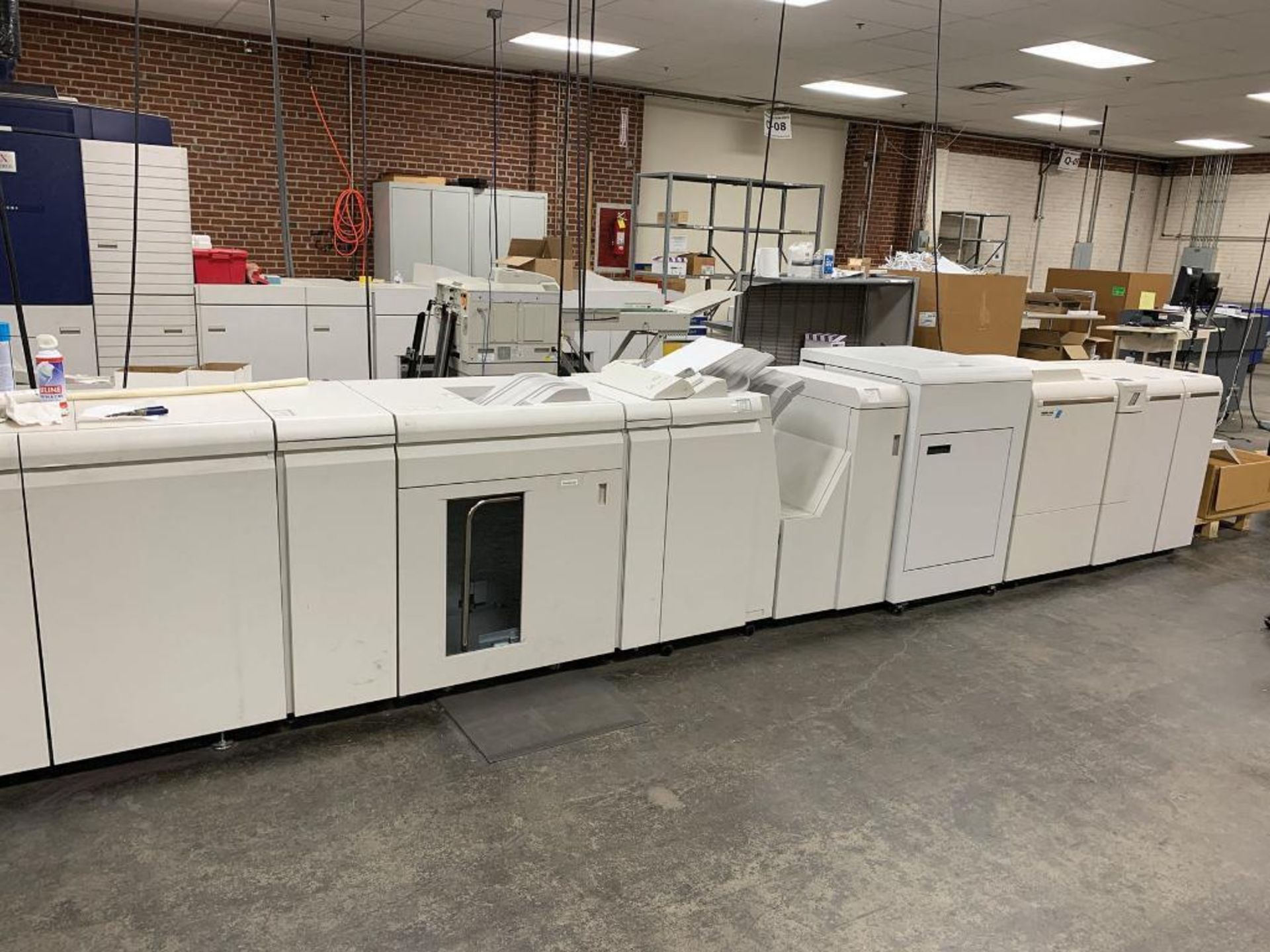 2012 Xerox Color 1000 Press Printer, Plockmatic Pro 50 Production Booklet Maker Finisher, Stacker Ca - Image 3 of 21