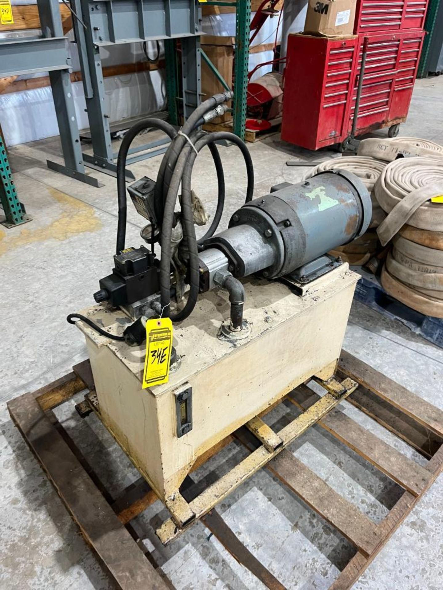 10-Gal. Hydraulic Pump Unit, 10 HP