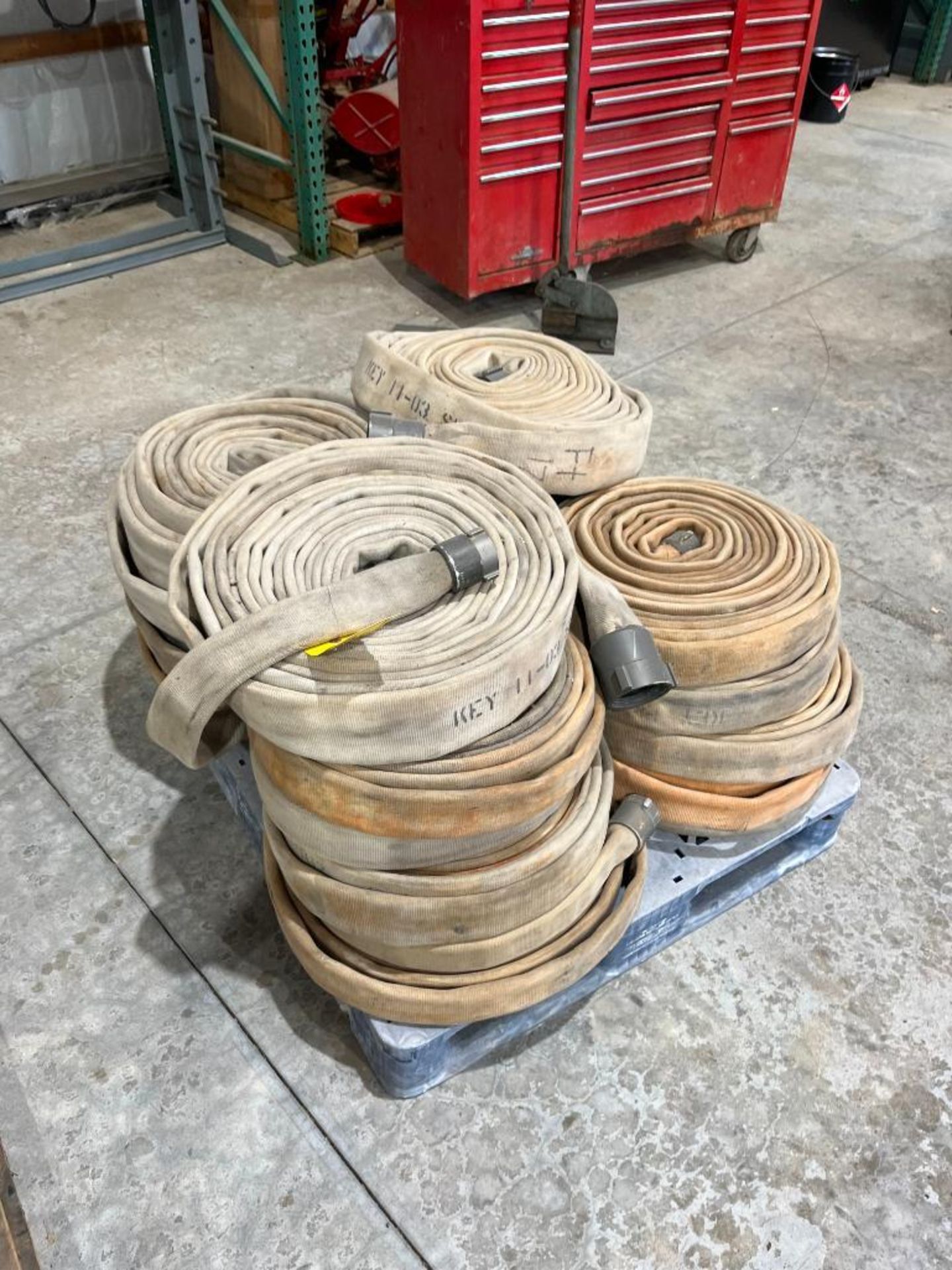 Skid of Assorted Fire Hose