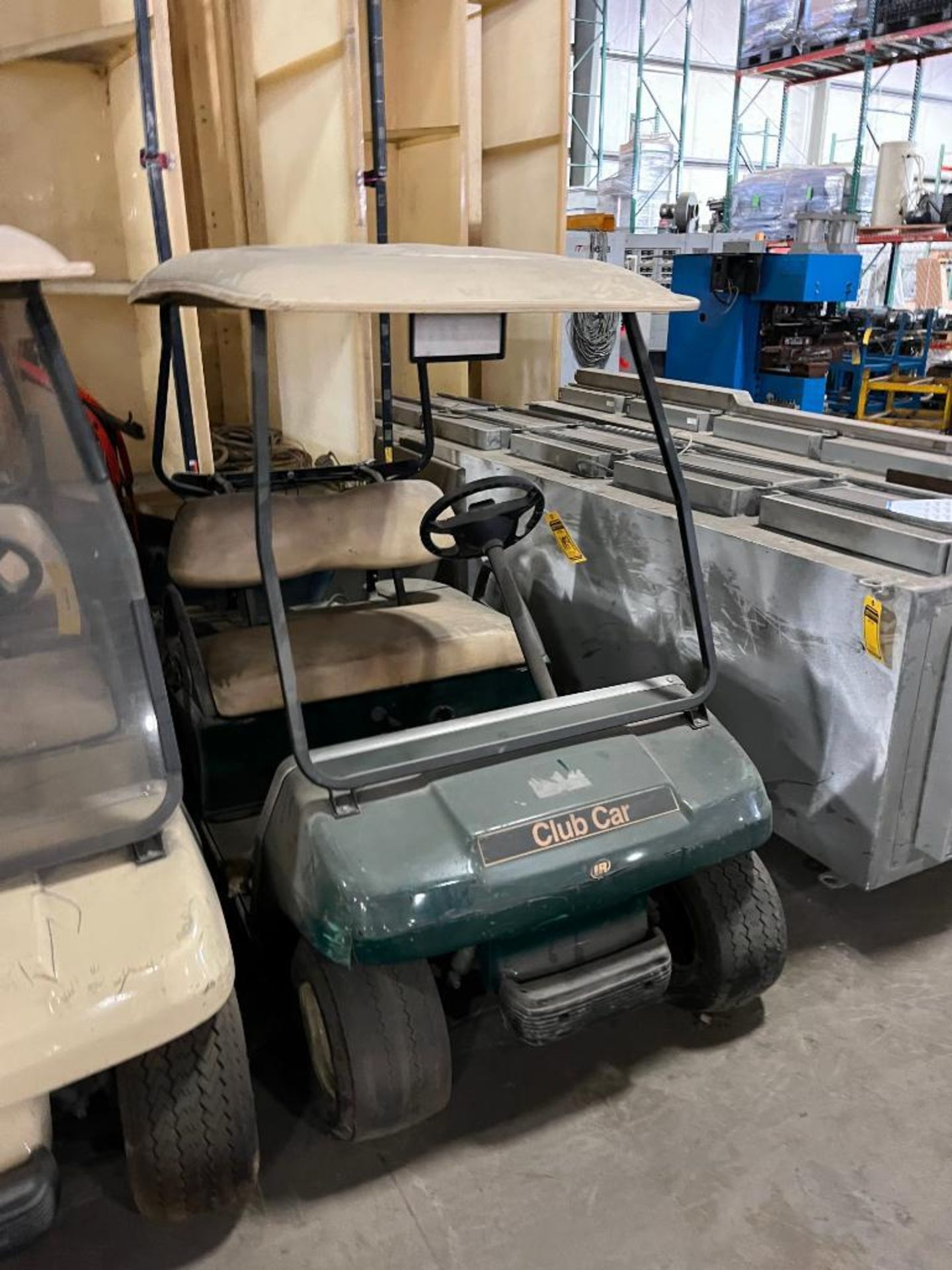 Electric Club Car Golf Cart, w/ Power Drive Pedestal Charger (Needs Batteries) - Image 2 of 2