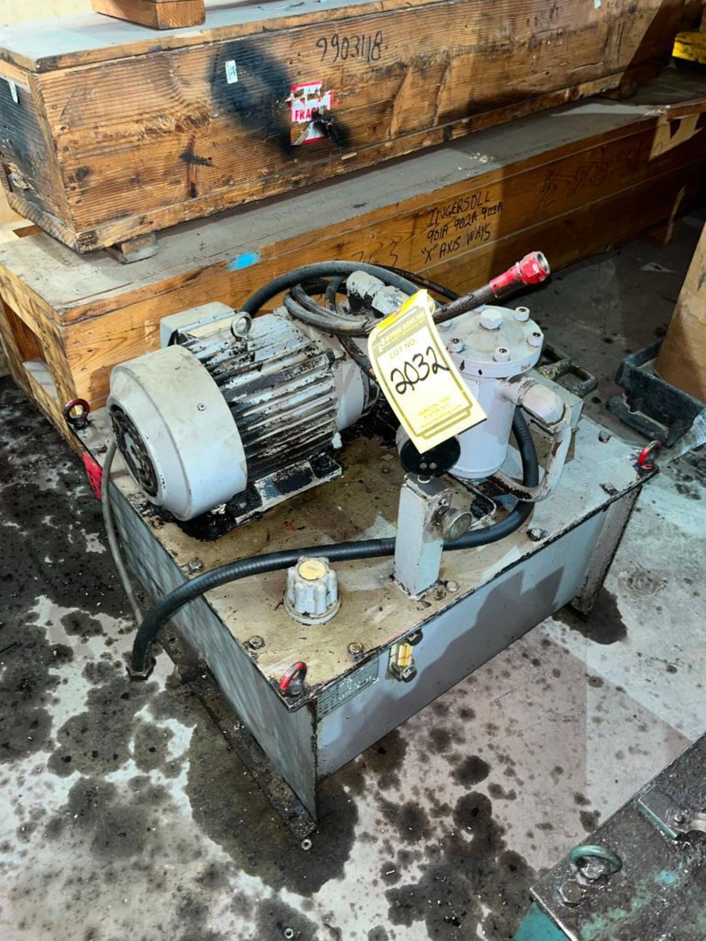 Hydraulic Oil Pump, Unsealed, Approx. 2 HP