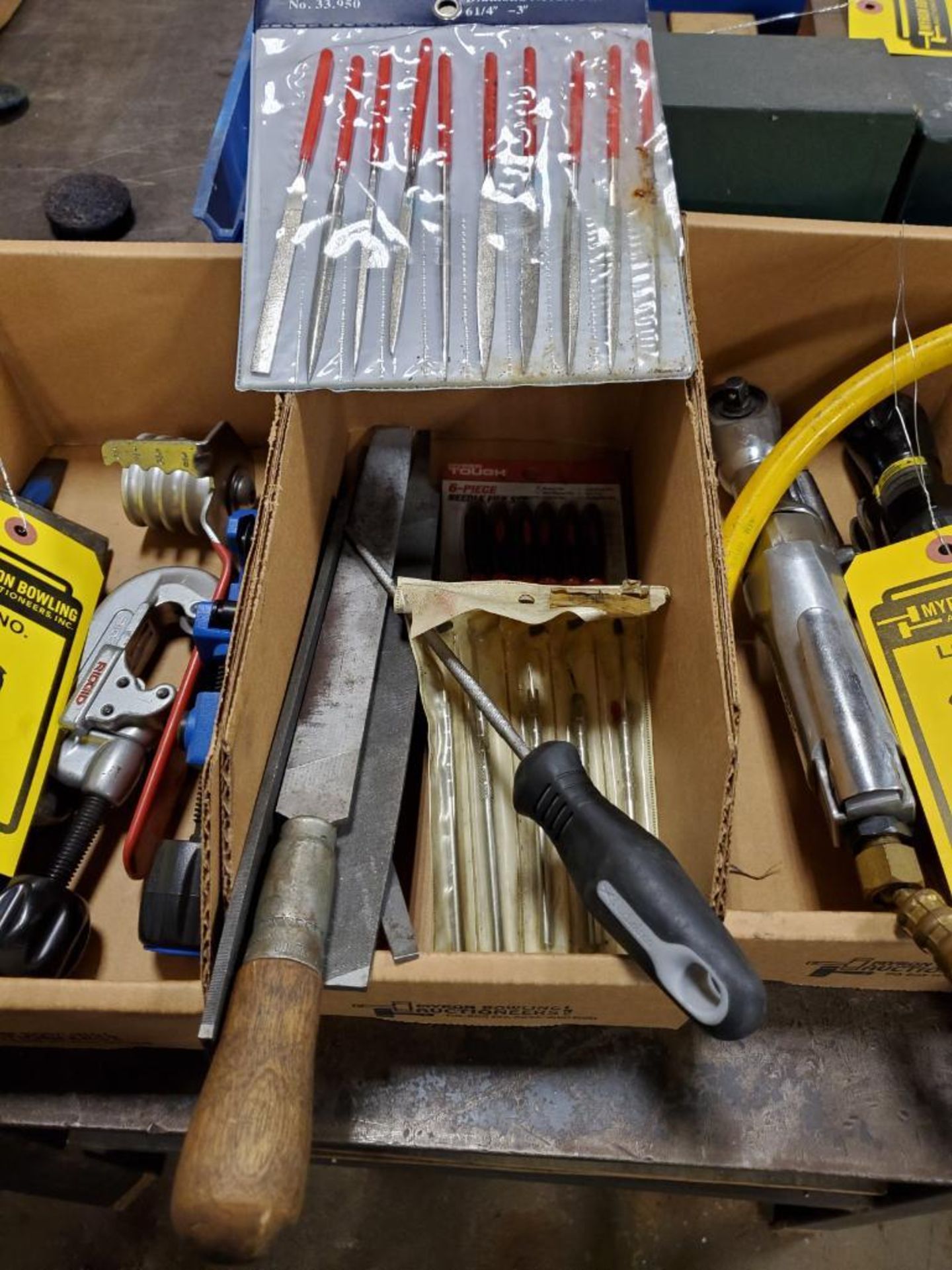 Files; Diamond Needle Sets, Wood Handled, & Standard Types