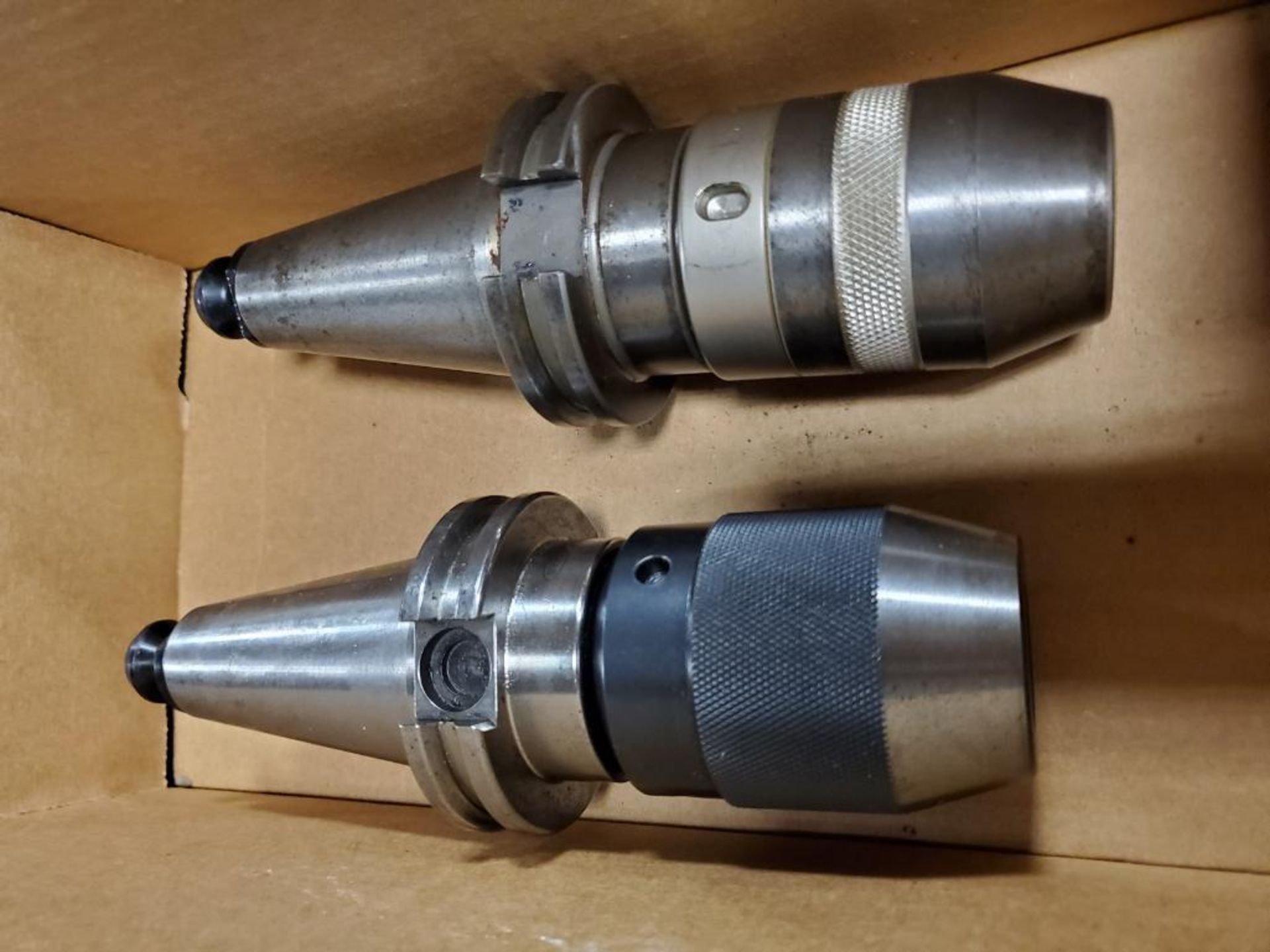 (2) Cat 40 Taper Live Tooling Speed Chucks - Image 2 of 2
