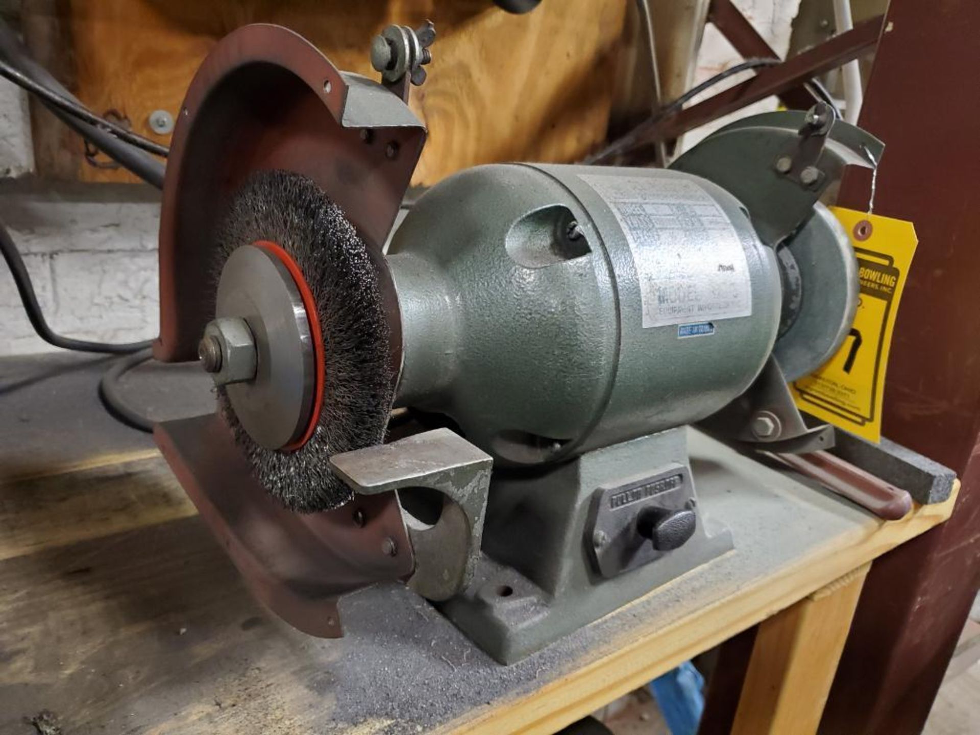 1976 Jet 8" Double End Bench Grinder, Model BG-8, 1/2 Hp, 3,450 Rpm - Image 2 of 4