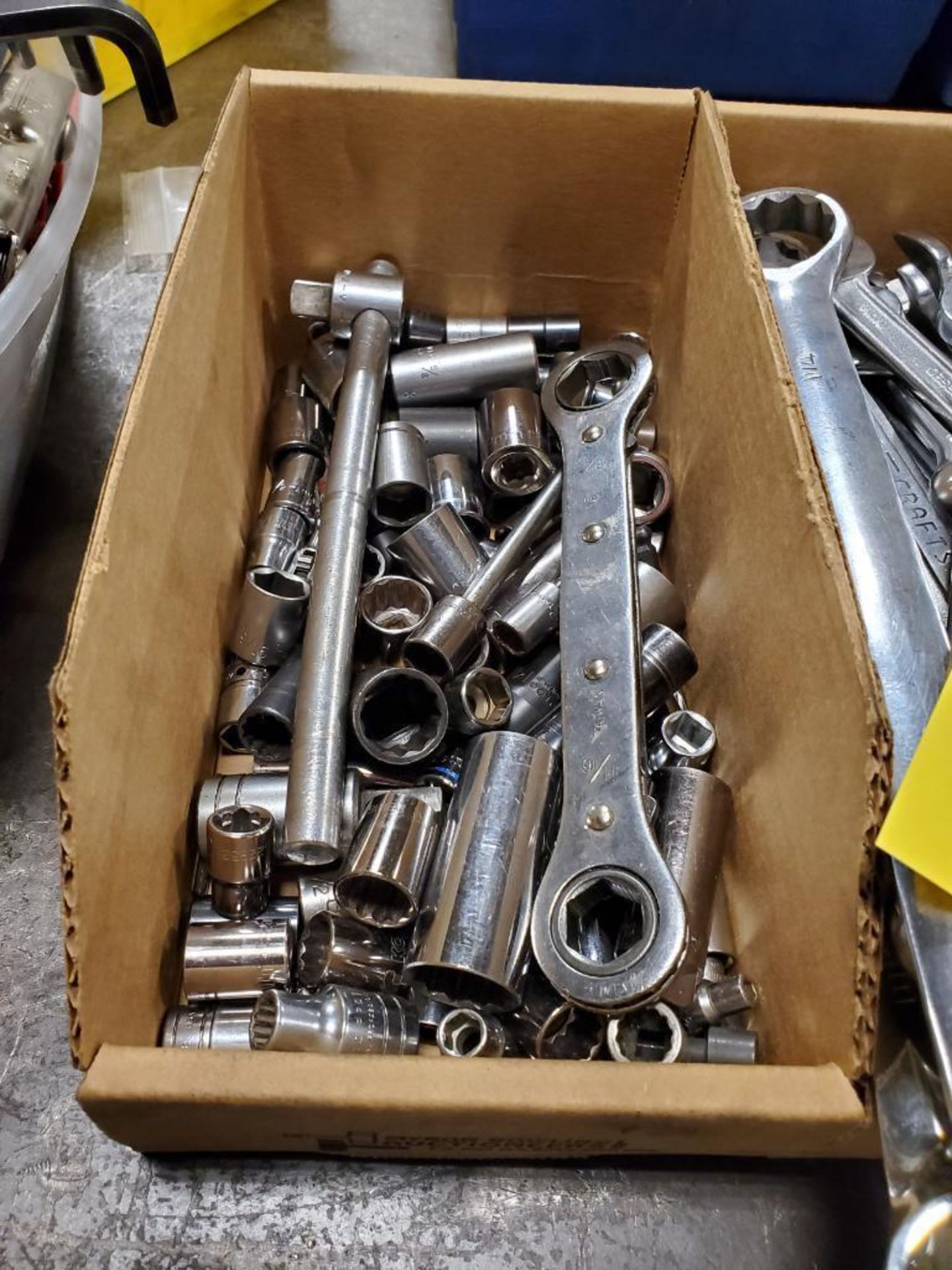 Buffalo Ratchet Wrench & Quantity of Assorted Sockets