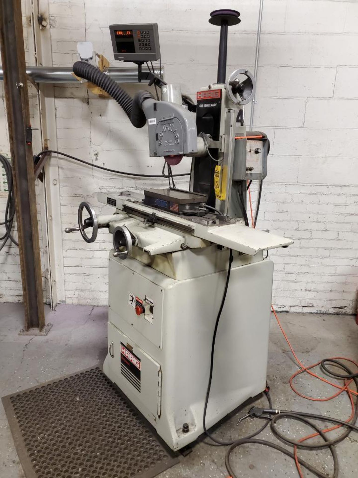 Harig 618 Ballway Automatic Surface Grinder, Heidenhain 2-Axis DRO Control, Walker 12" X 6" PMC, Lig - Image 4 of 7