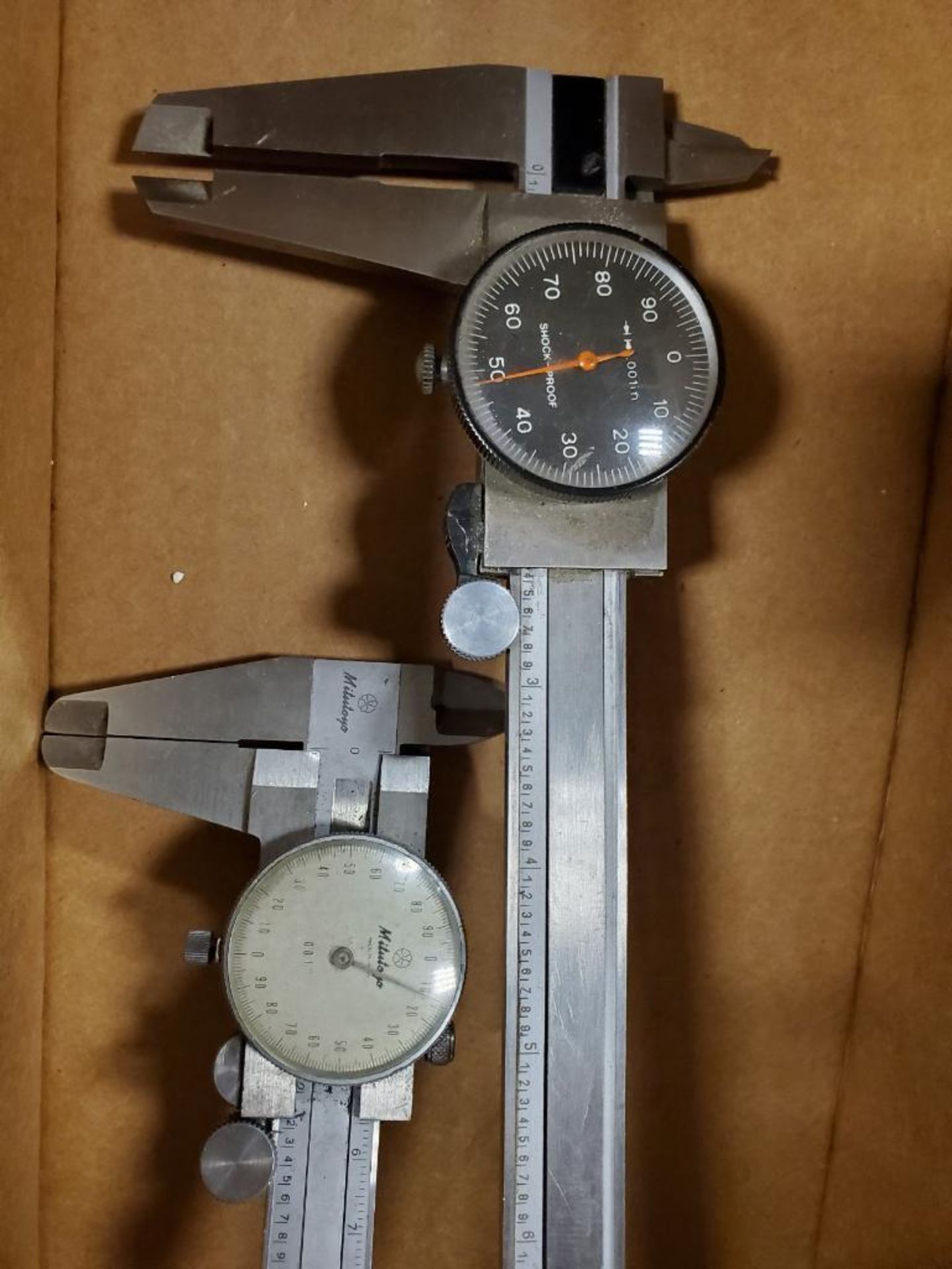 (2) Mitutoyo Dial Calipers, 12" & 6" - Image 3 of 3