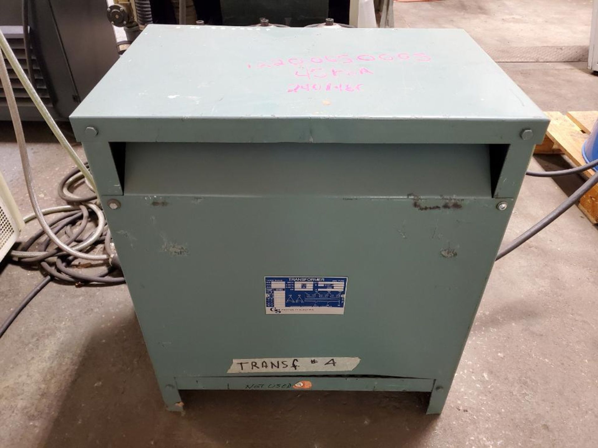 GS 44 KVA Transformer (Connected To Lot 112)