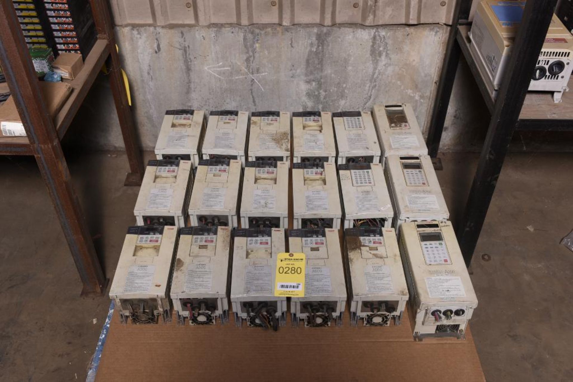 (18) Mitsubishi Inverters, 3 HP