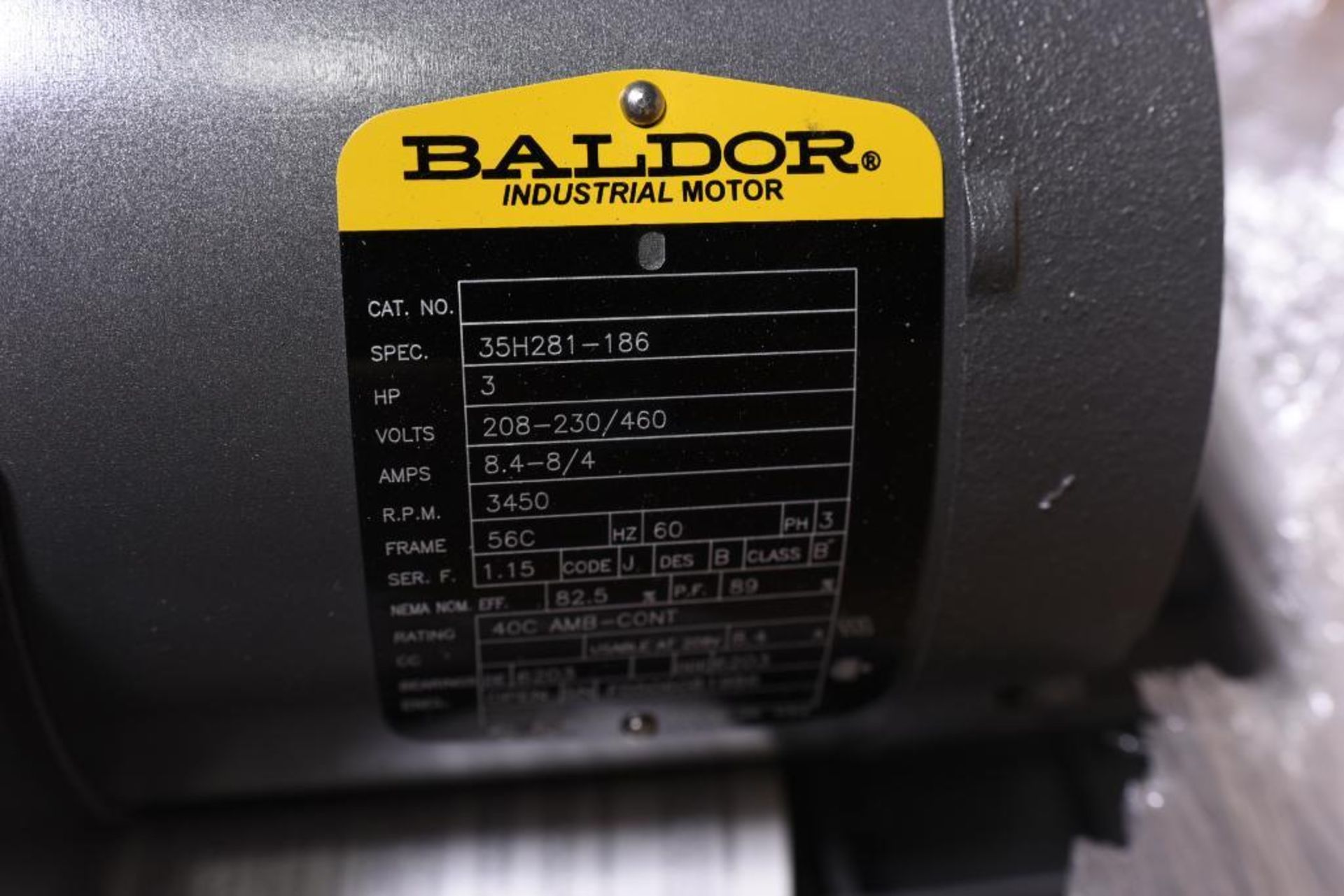 (6) Electrical Motors; Reliance, Baldor (NIB) - Image 4 of 6