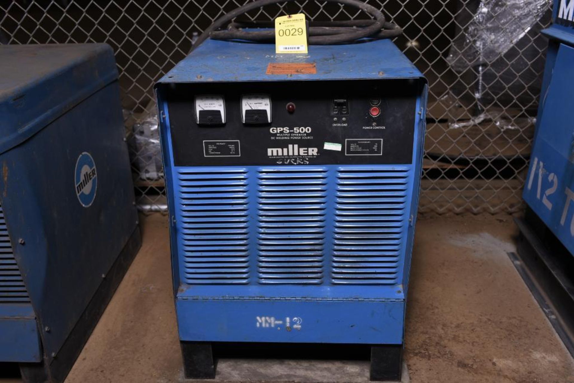 Miller GPS-500 Multiple Operator DC Welding Power Source