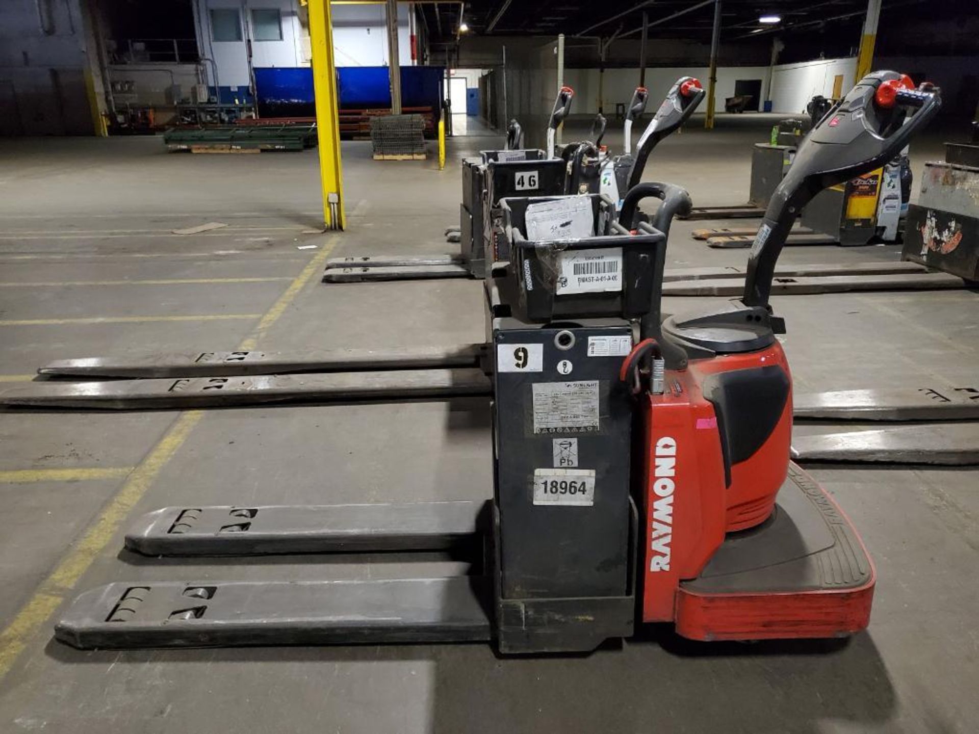 2017 Raymond 6,000 Lb. Electric Pallet Jack, Model 8410, s/n 841-17-36283, 24V, 49" Forks, 4,223 Hou