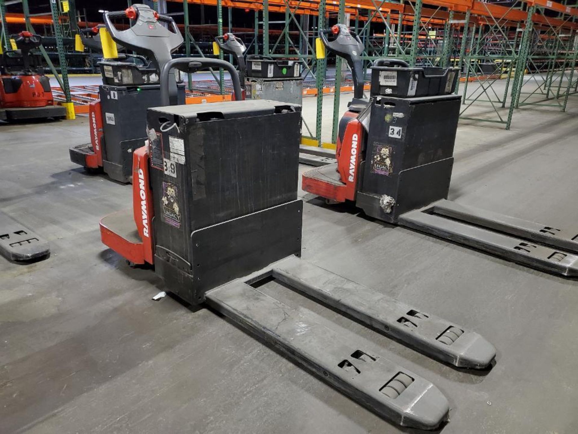 2020 Raymond 6,000 Lb. Electric Pallet Jack, Model 8410, s/n 841-20-53898, 24V, 49" Forks, 1,335 Hou - Image 2 of 7