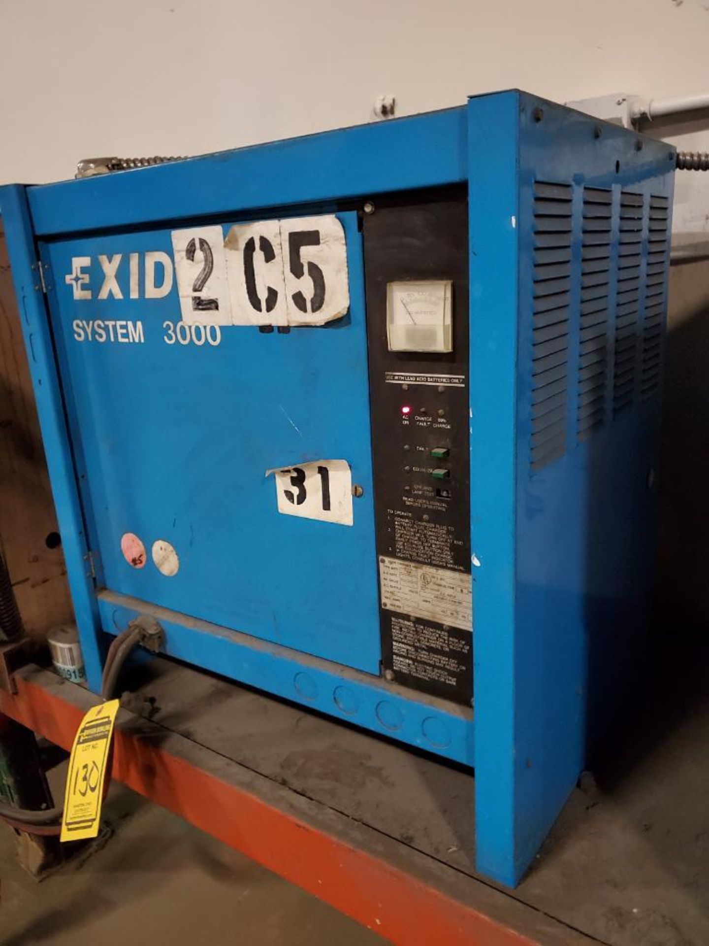 Exide System 3000 24V Forklift Battery Charger - Image 2 of 5