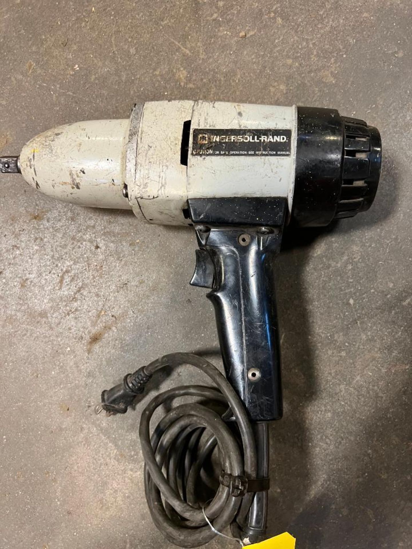(1) Black & Decker 1/2" Electric Special Reversing Drill, Model 6044, (1) Ingersoll Rand Electric Dr - Image 3 of 4