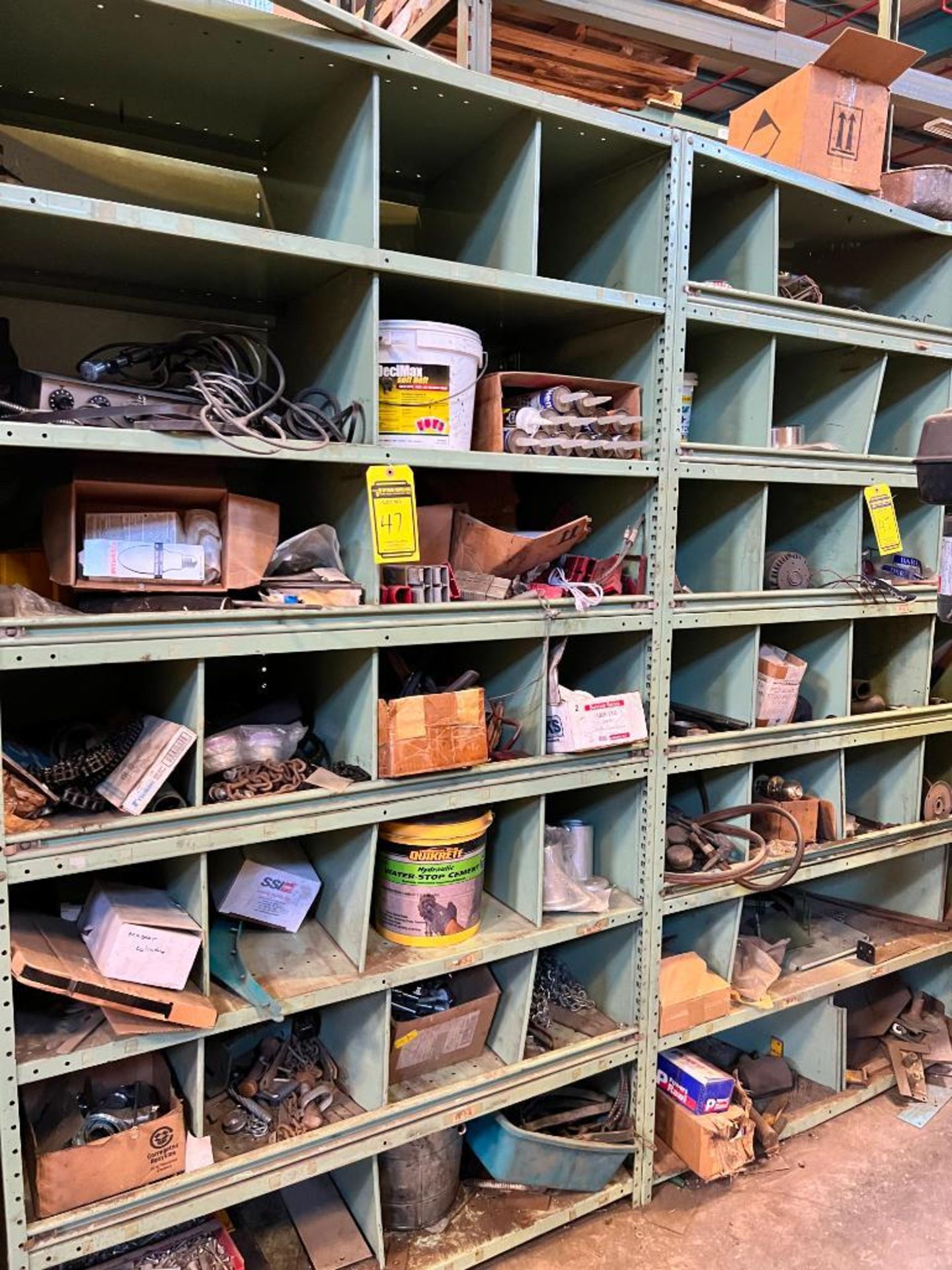 (2) Pigeonhole Cabinets w/ Content