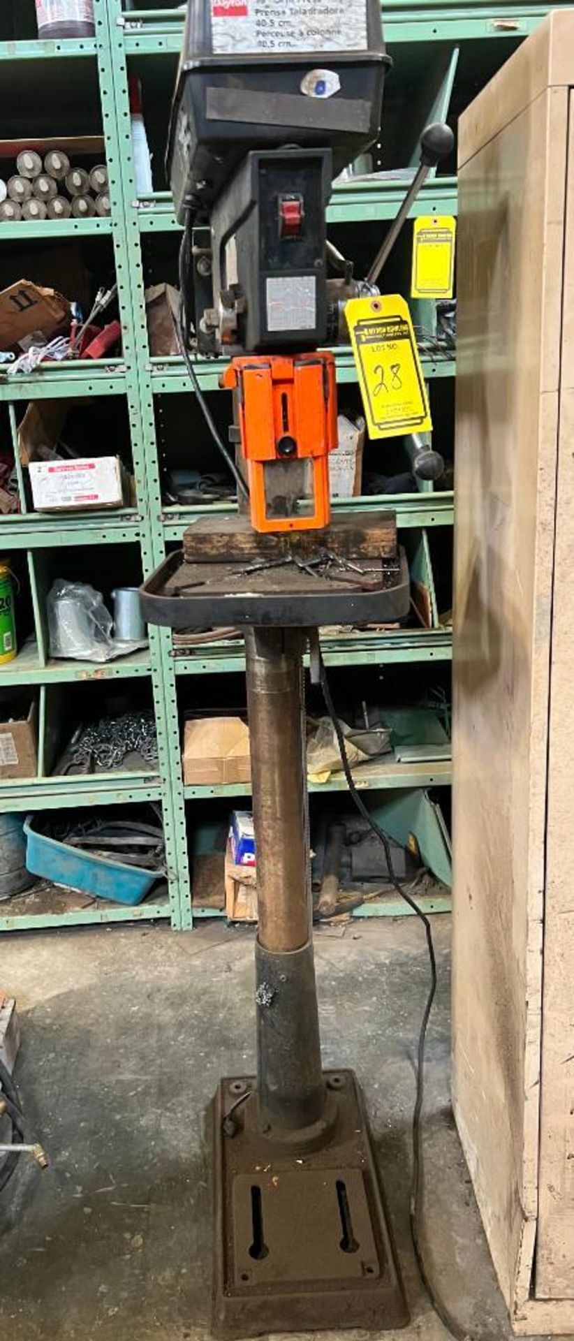 Dayton 16" Pedestal Drill Press, Model 3Z918C