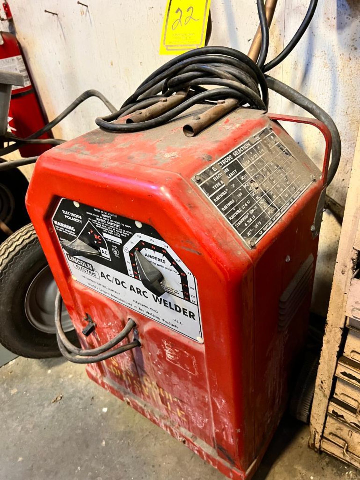 Lincoln Electric AC/DC Arc Welder, Code Number 881-502 - Image 2 of 2