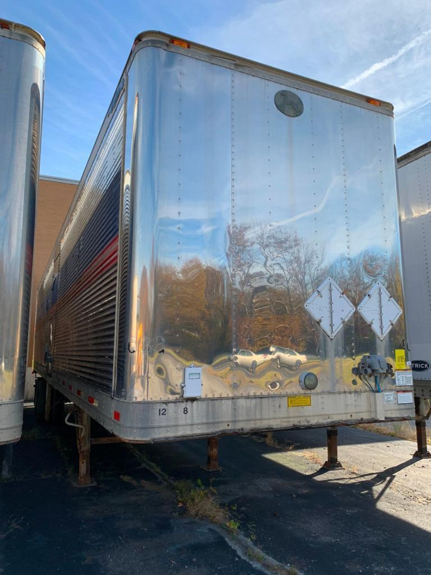 Great Dane Dry Van Trailer, 48', w/ Content of (3) Dock Plates & Shopping Carts (Not Road Worthy, Us - Image 2 of 3