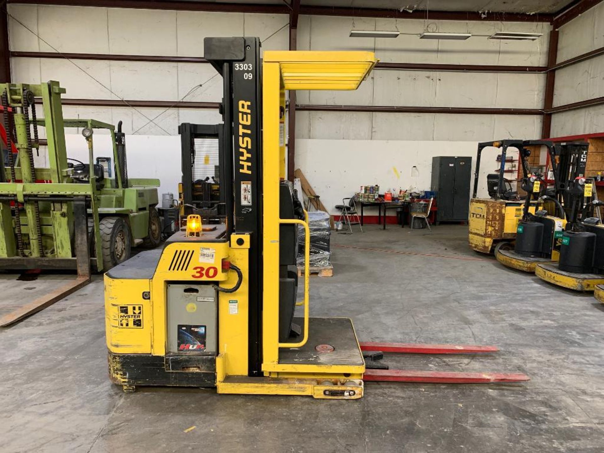 2015 Hyster 3,000-Lb. Capacity Order Picker, Model: R30XMS3, S/N: E174N03335N, 95" Lowered Height/21 - Image 3 of 5