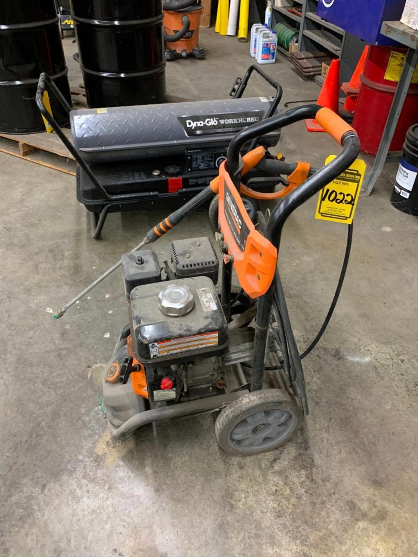 Generac Gas Pressure Washer, 3,100 PSI Max., 196 CC Overhead Valve Engine - Image 2 of 2