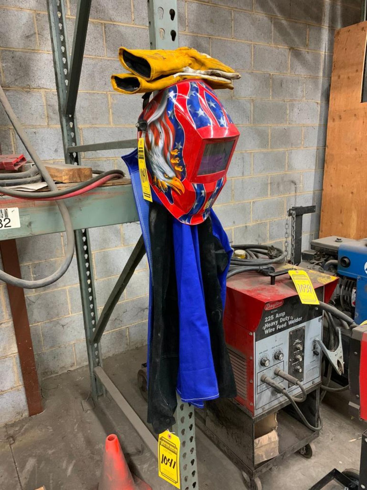 Weldclass Welding Jacket, Tillman Gloves, Hot Max Welding Helmet, & Welding Curtains