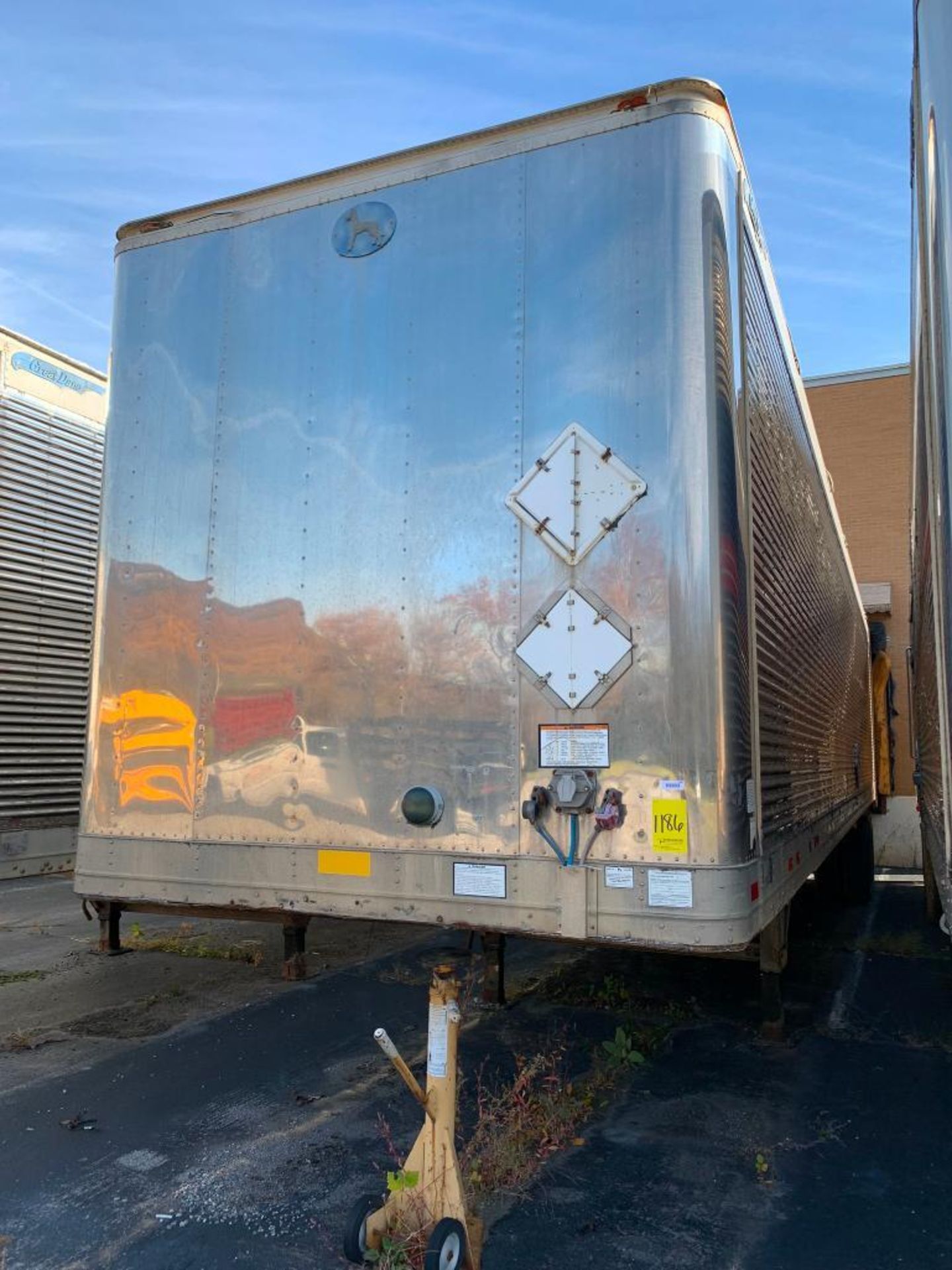 Great Dane Dry Van Trailer, 48', VIN: 1GRAA96271S023902 (Not Road Worthy, Used For Storage) (No Titl