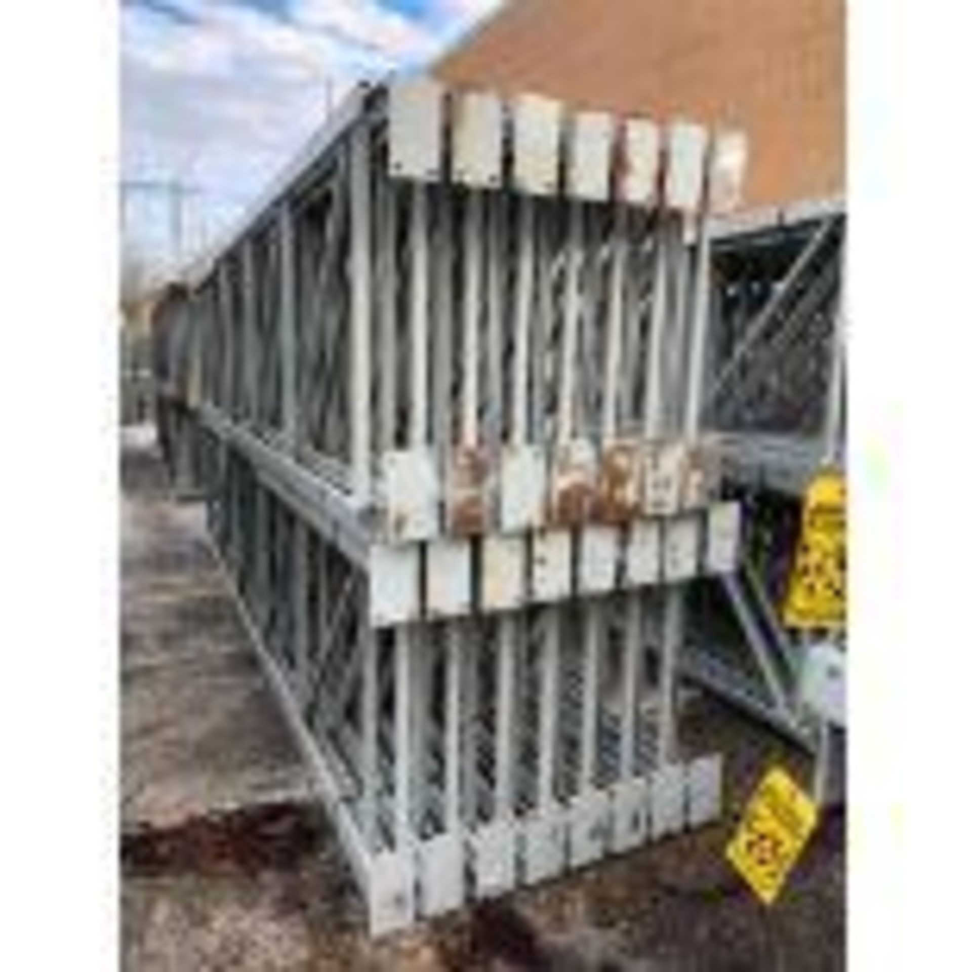 (11X) Republic Keystone Uprights, 44" Deep x 20' Tall (Lot Sells Times The Bid) - Image 3 of 4