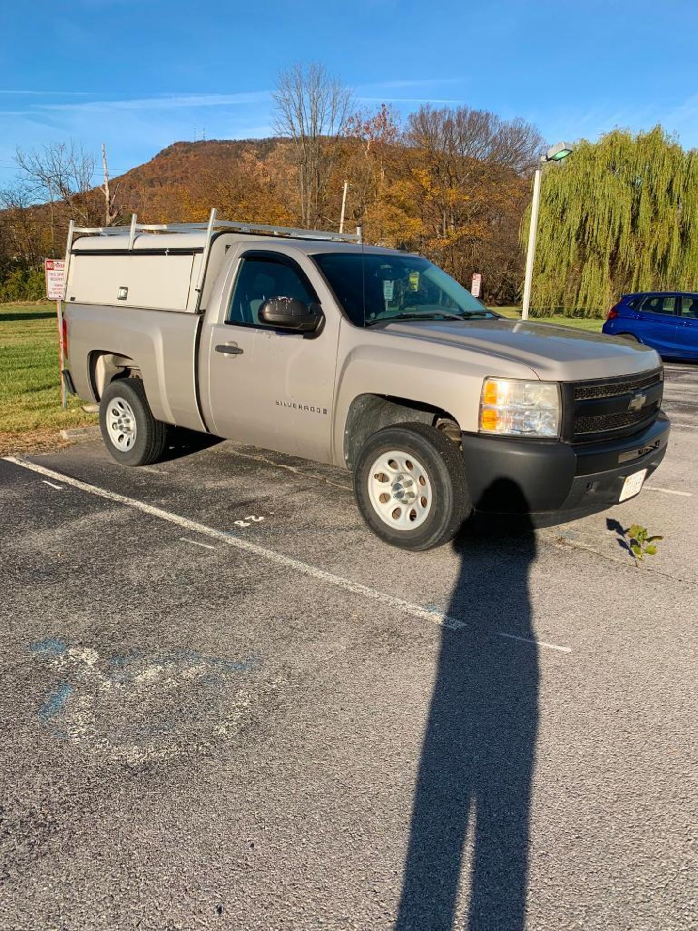 2009 Chevrolet 1500 Pickup Truck w/ Camper Shell, 50,626 Miles, 2-WD, Short Bed, Regular Cab, VIN: 1 - Image 3 of 7